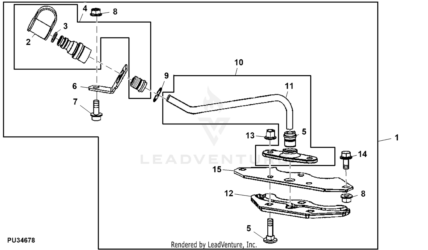 Mower washout port hot sale