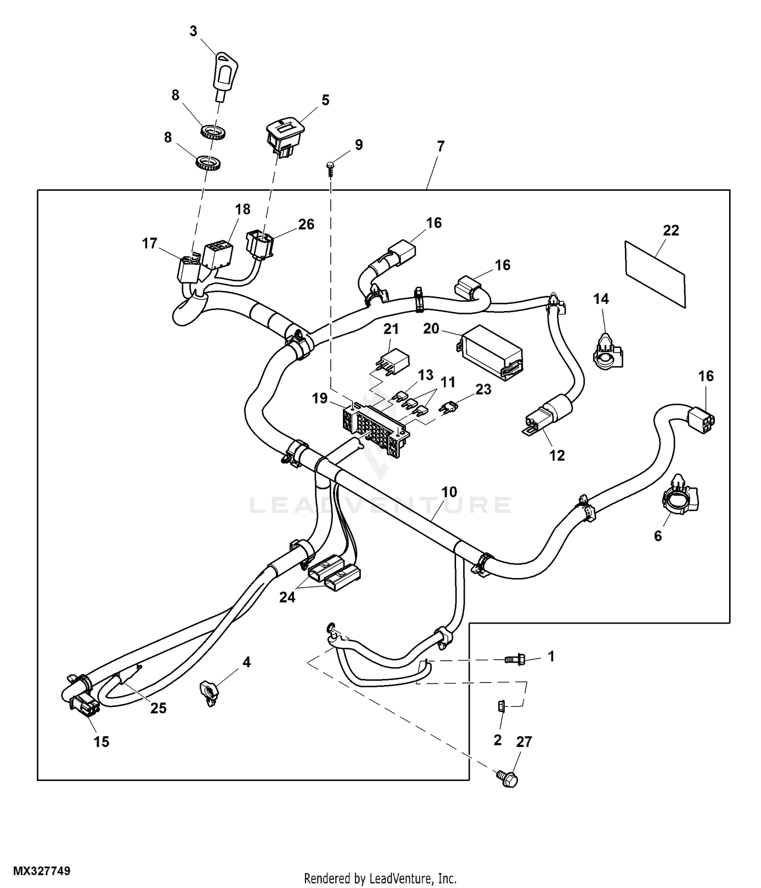 John Deere Z445 Wiring Diagram Lysettearjan