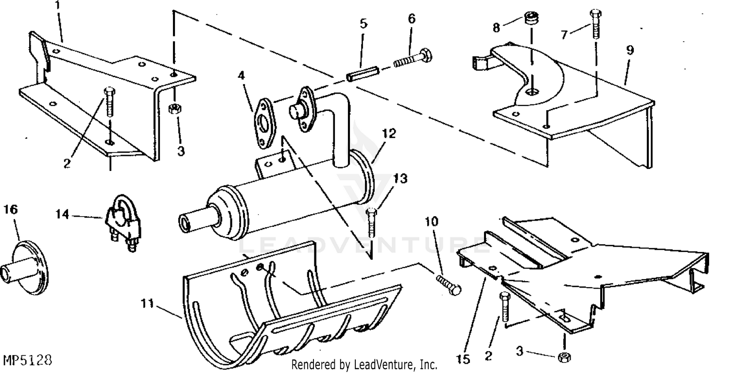 John Deere 160 Parts List John Deere 160 LAWN TRACTOR (12.5 HP)