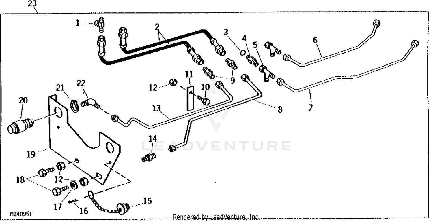 John Deere 312 316 Con ONAN 330 314 Trattore VALVOLA Di Comando - Foto 3