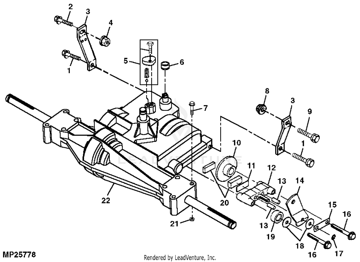 John deere 2025 lt150 parts list