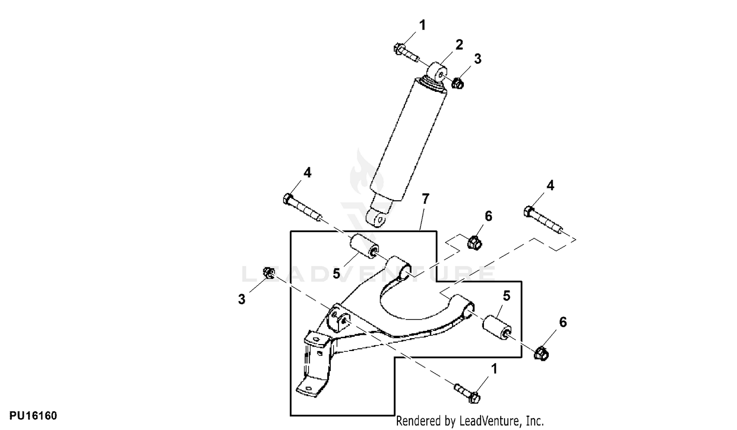 John Deere CX Gator Light Duty Utility Vehicle -PC9326 Front