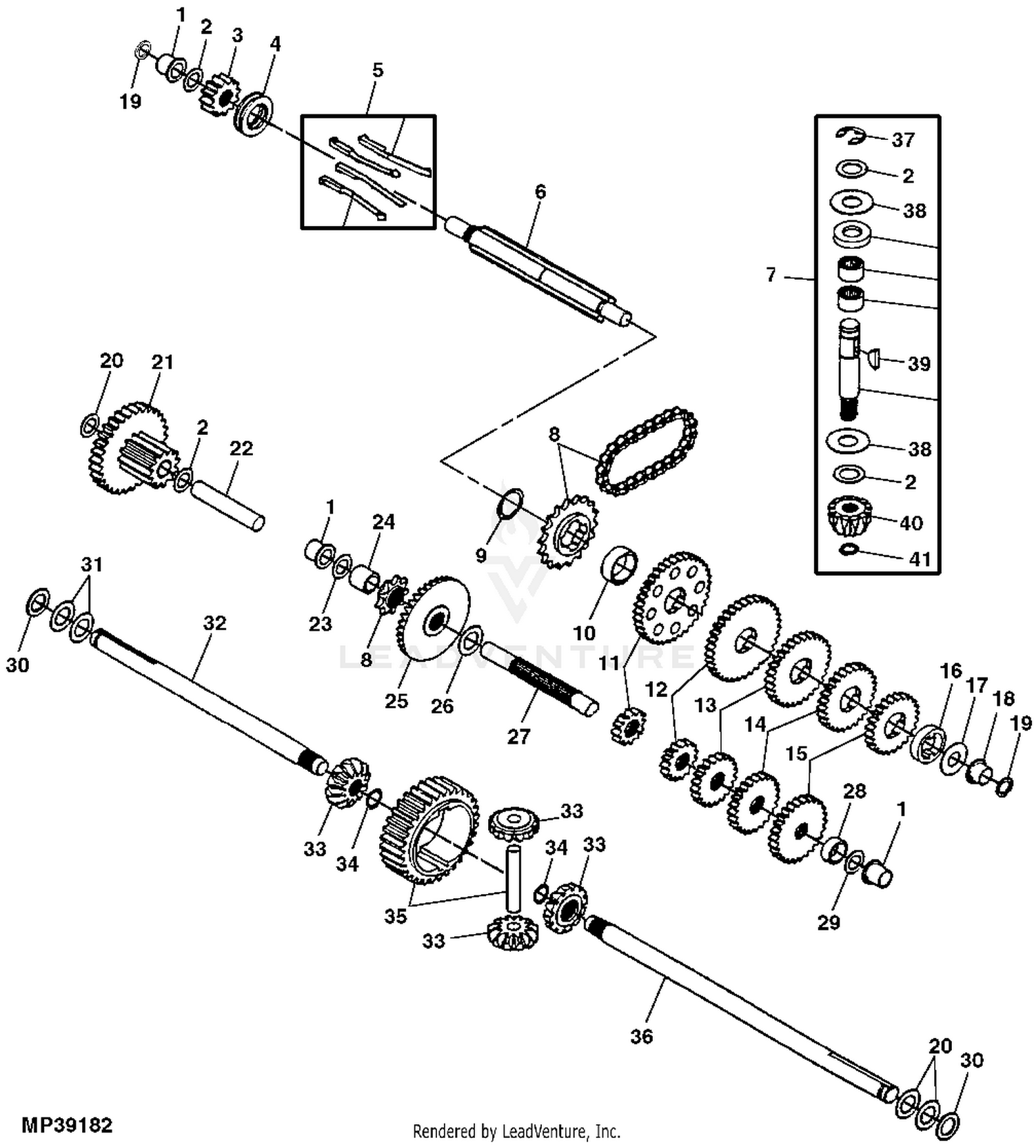 John deere d100 mower deck parts hot sale