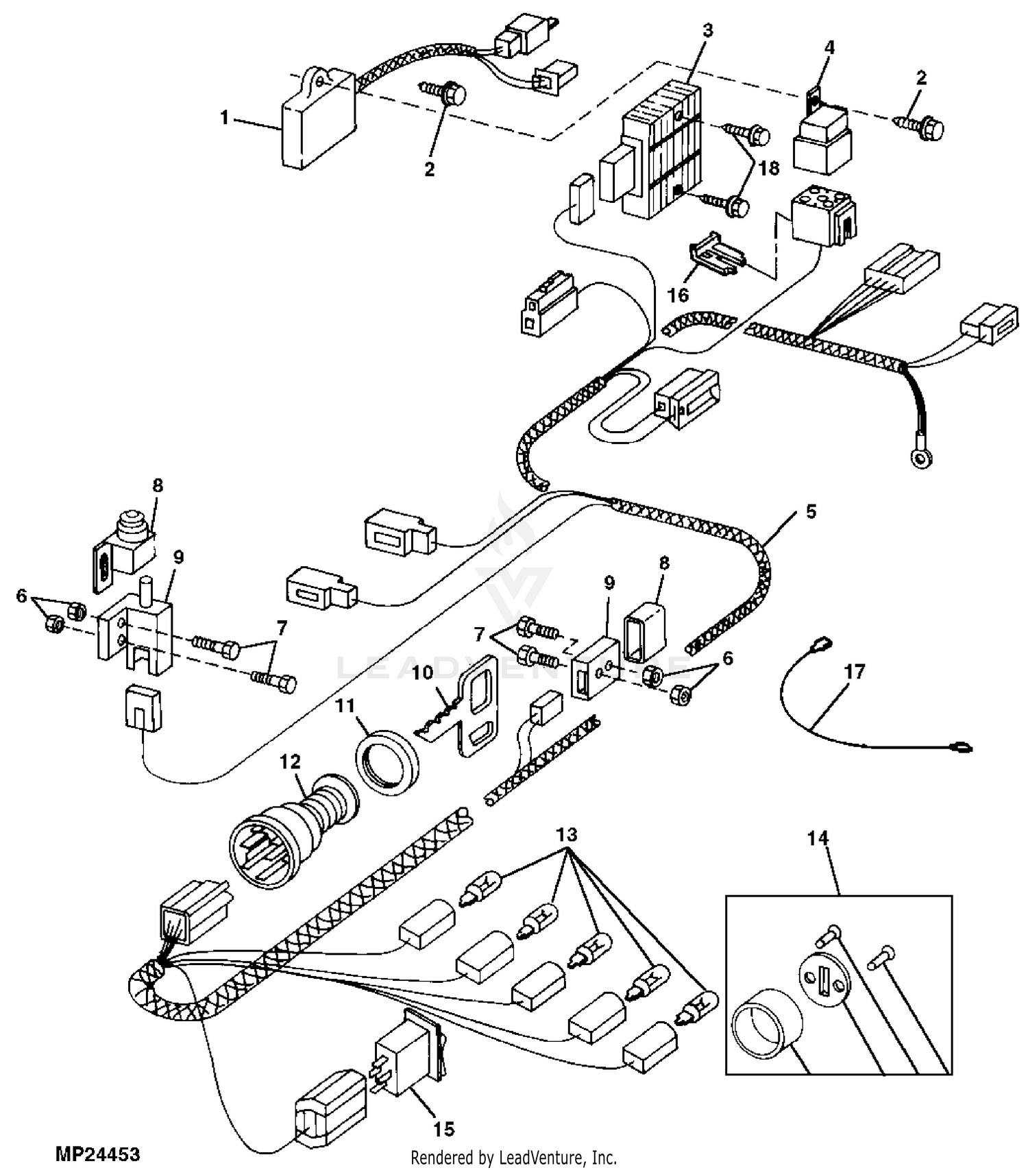 Wiring Diagram John Deere Gator 4x2 Printable Form, Templates and Letter