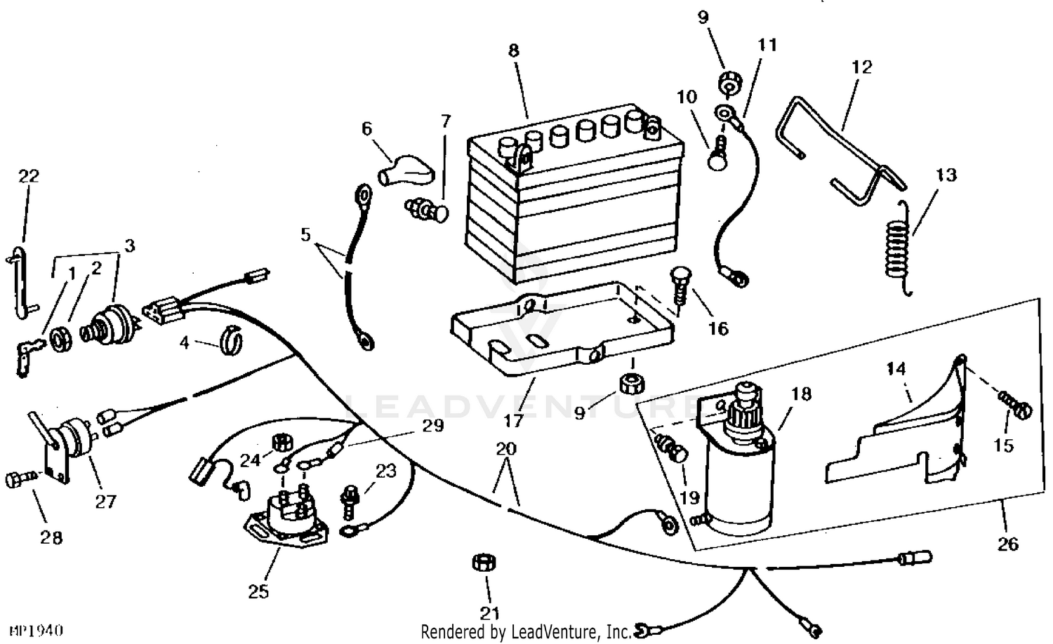 John Deere 68 Riding Mower Wiring Diagram