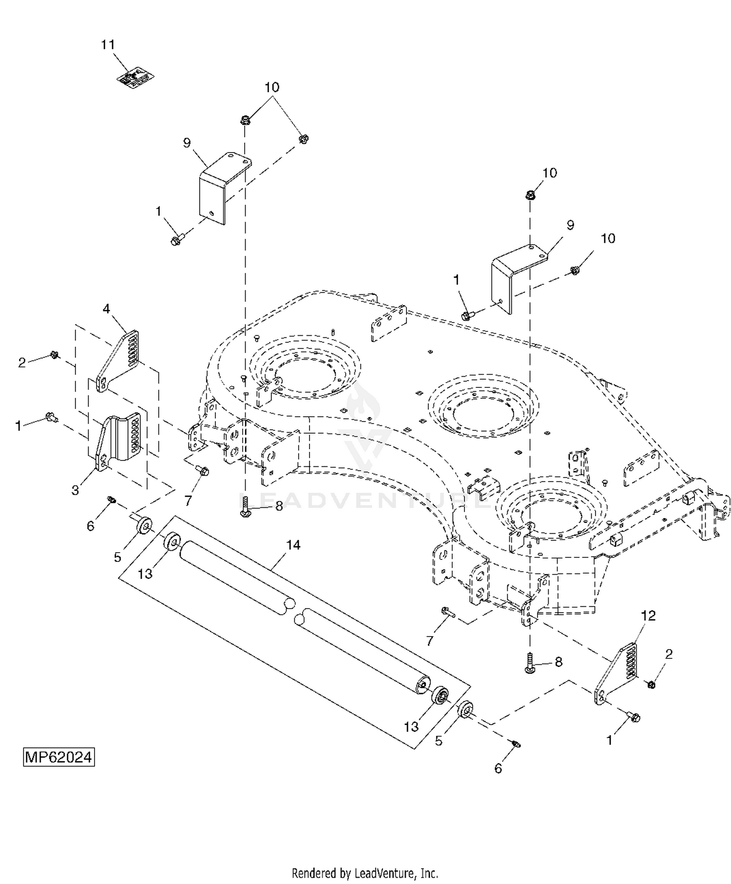 日本全国送料無料商品人気ランキング Deere John 737 W/54 Engine Gas AC ZTrak その他