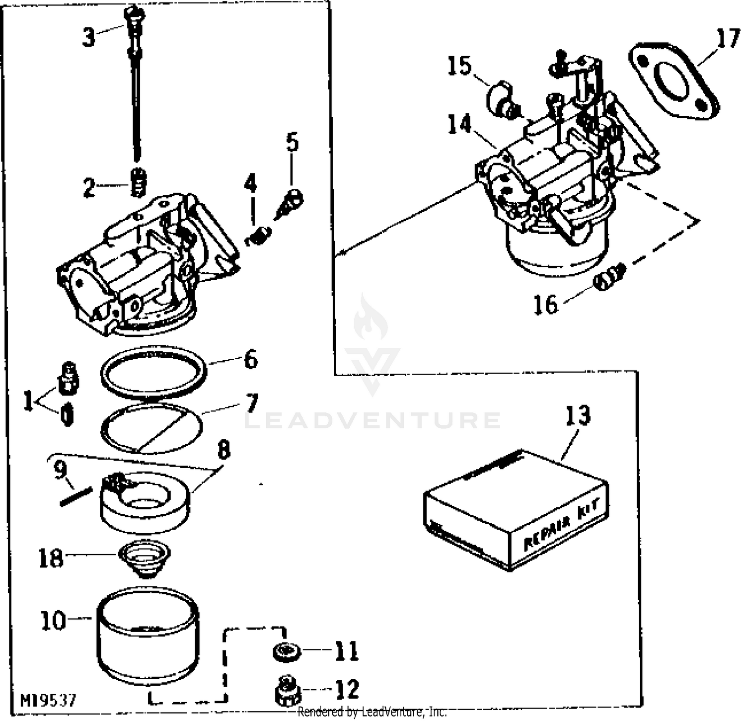 WTB Rear PTO that will fit a John Deere 312