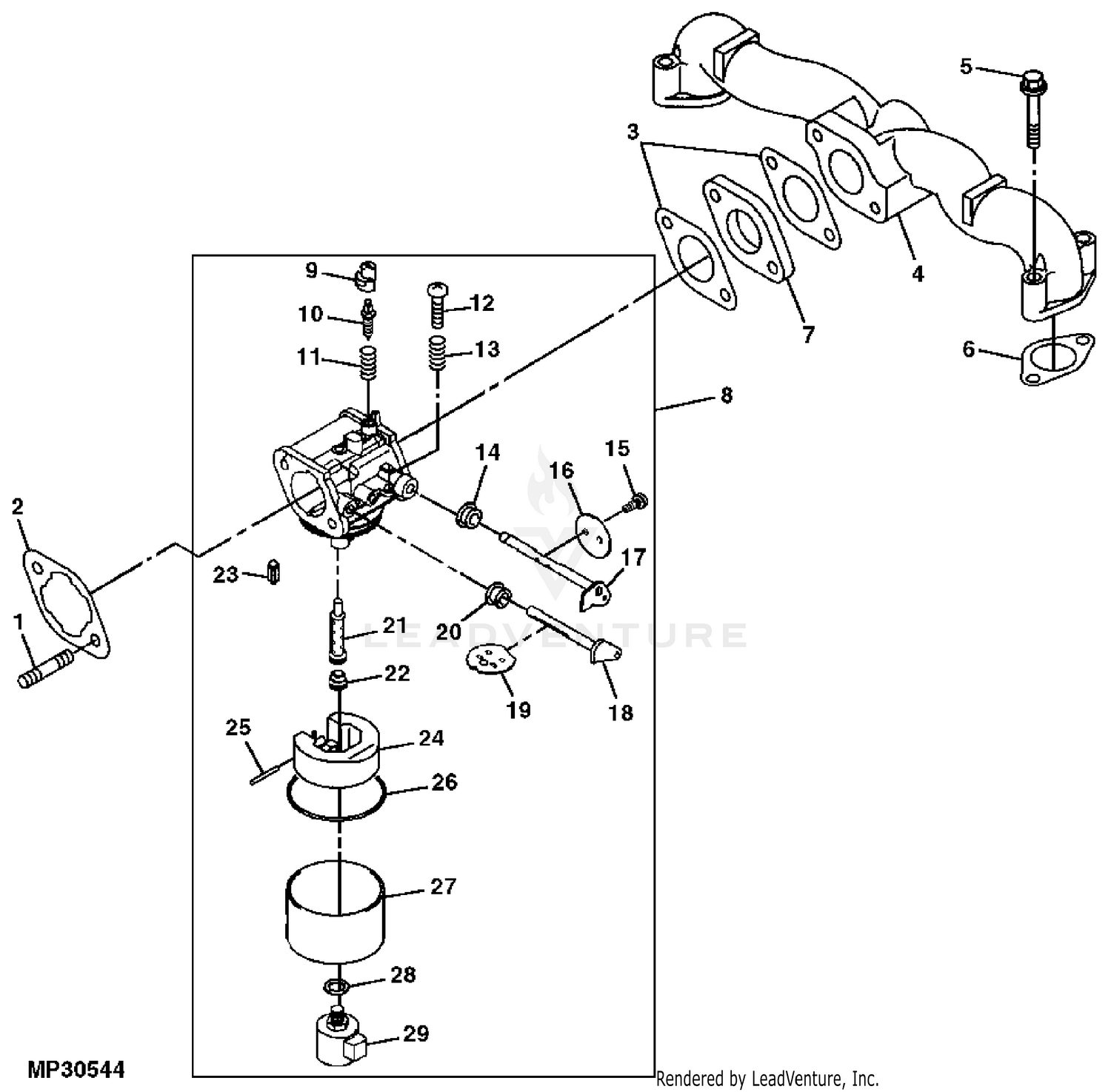 John Deere Lx280 Mower Deck Parts Diagram Wide Range | www.pinnaxis.com