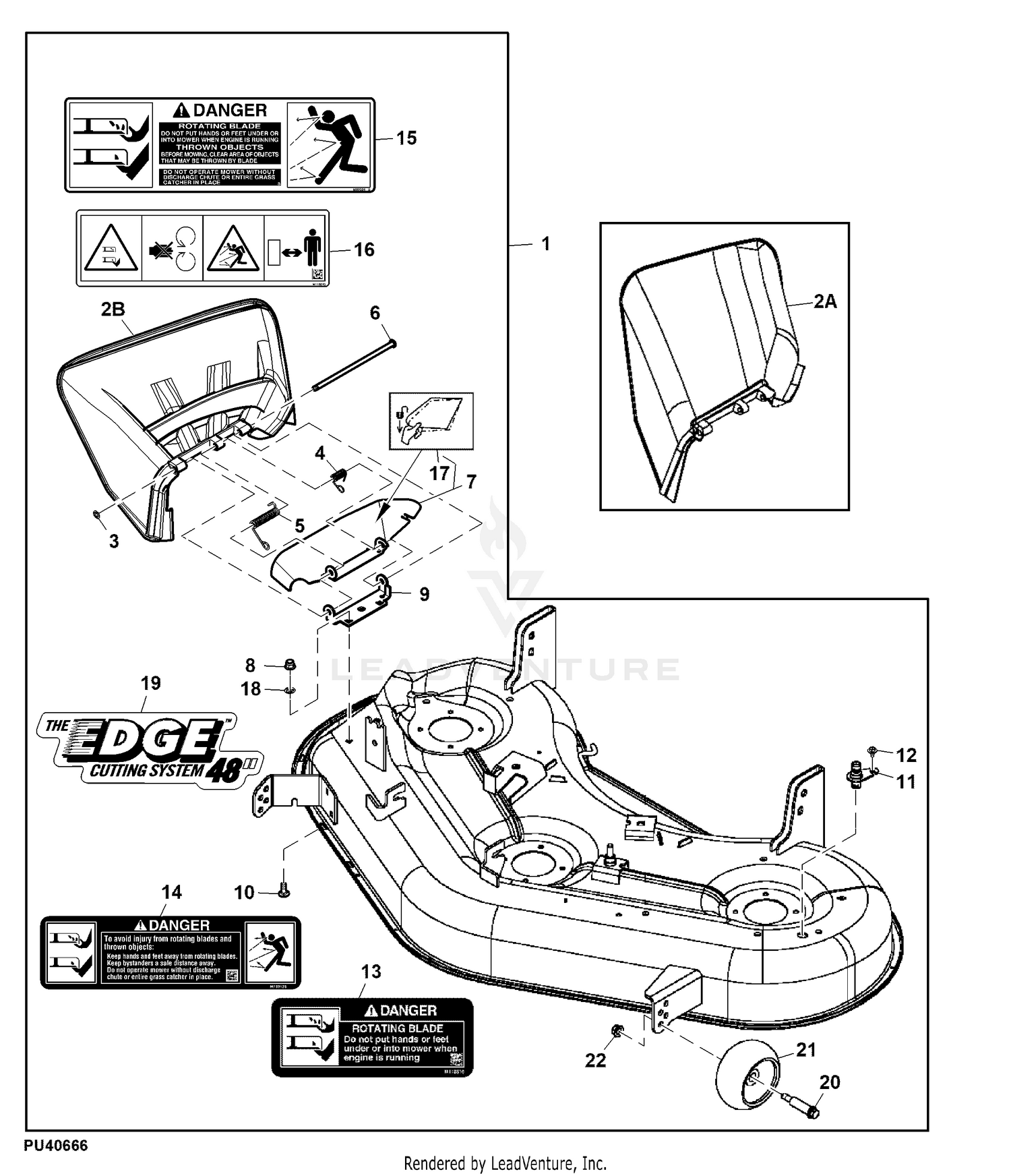 Lawn Mower Deck John Deere L111 Deck Belt Diagram John Deere 42