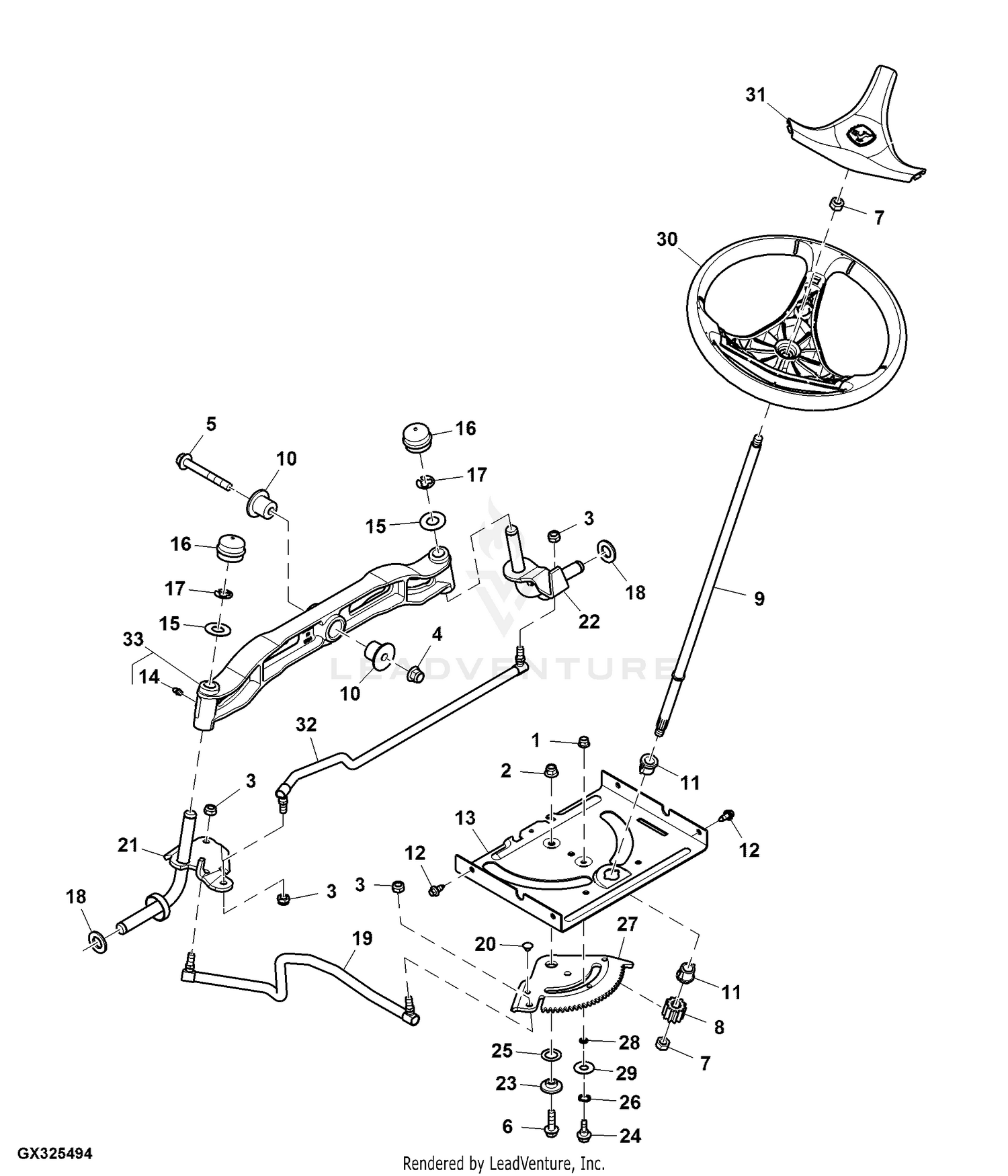 John deere best sale e160 belt diagram