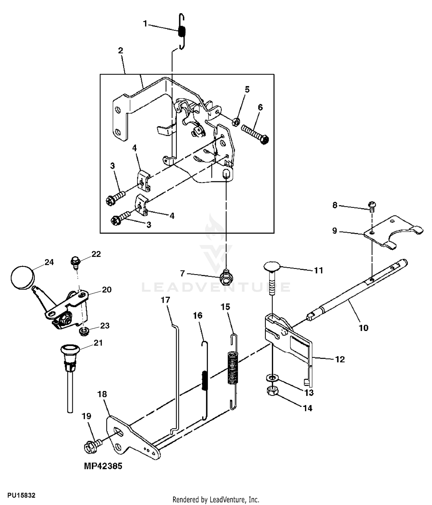 John deere z665 online hydrostatic transmission