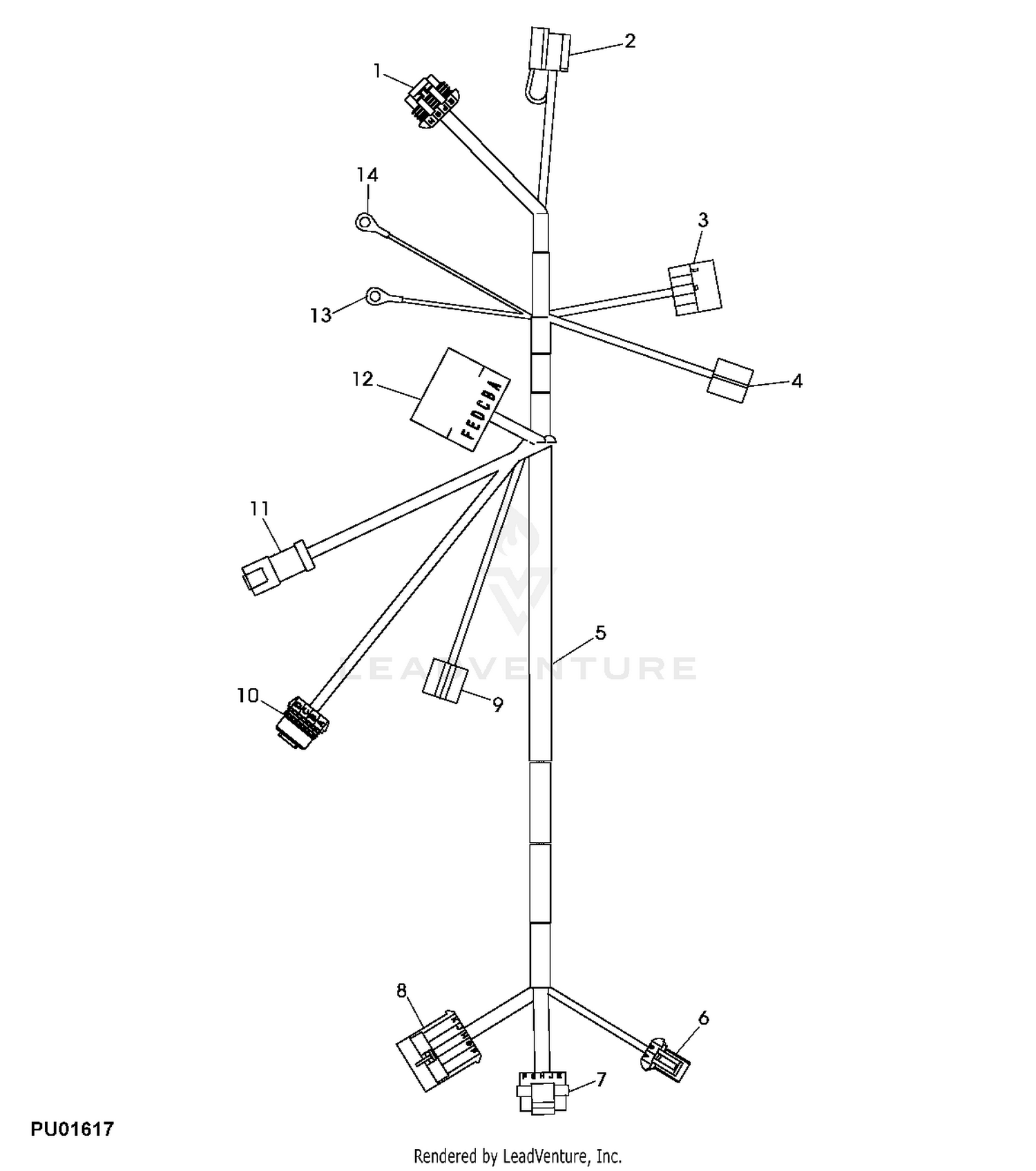 John Deere ELECTRICAL Relays And Fuses (020001 - )