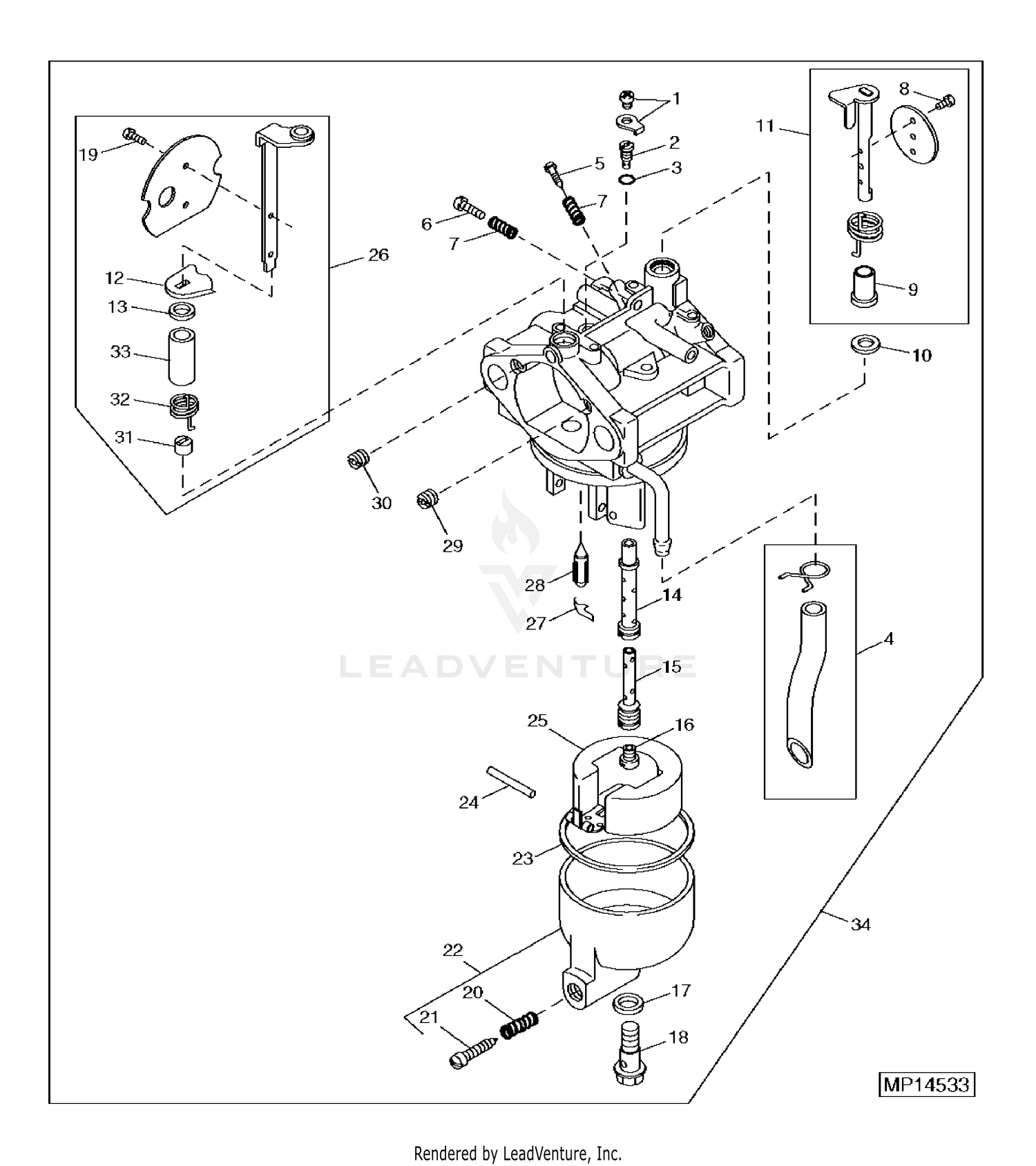 John deere 2024 srx75 parts diagram