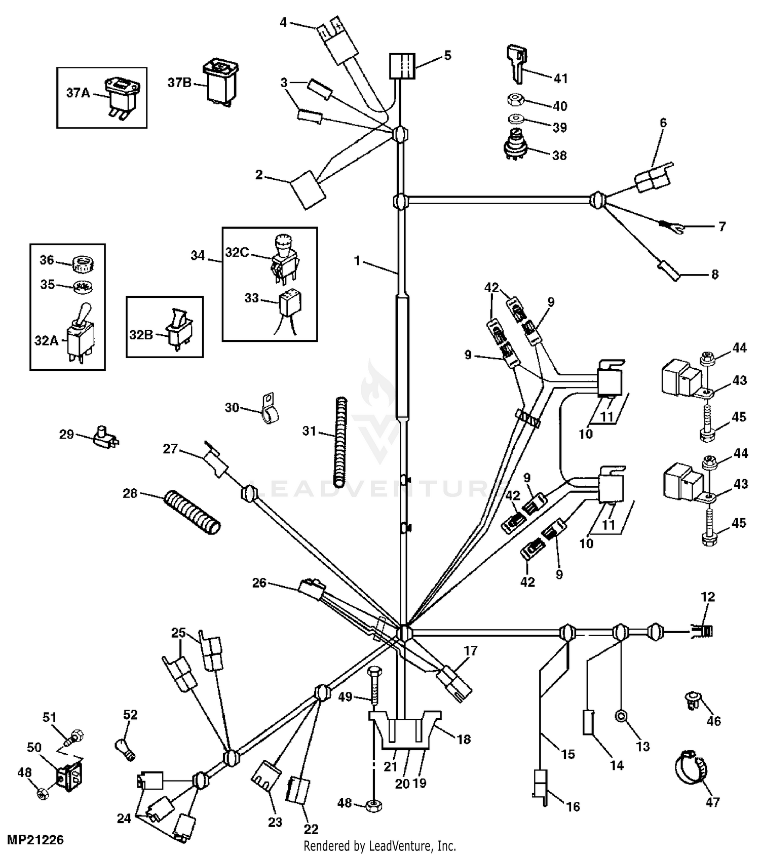 John Deere F525 Pto Wiring Diagram Wiring Diagram