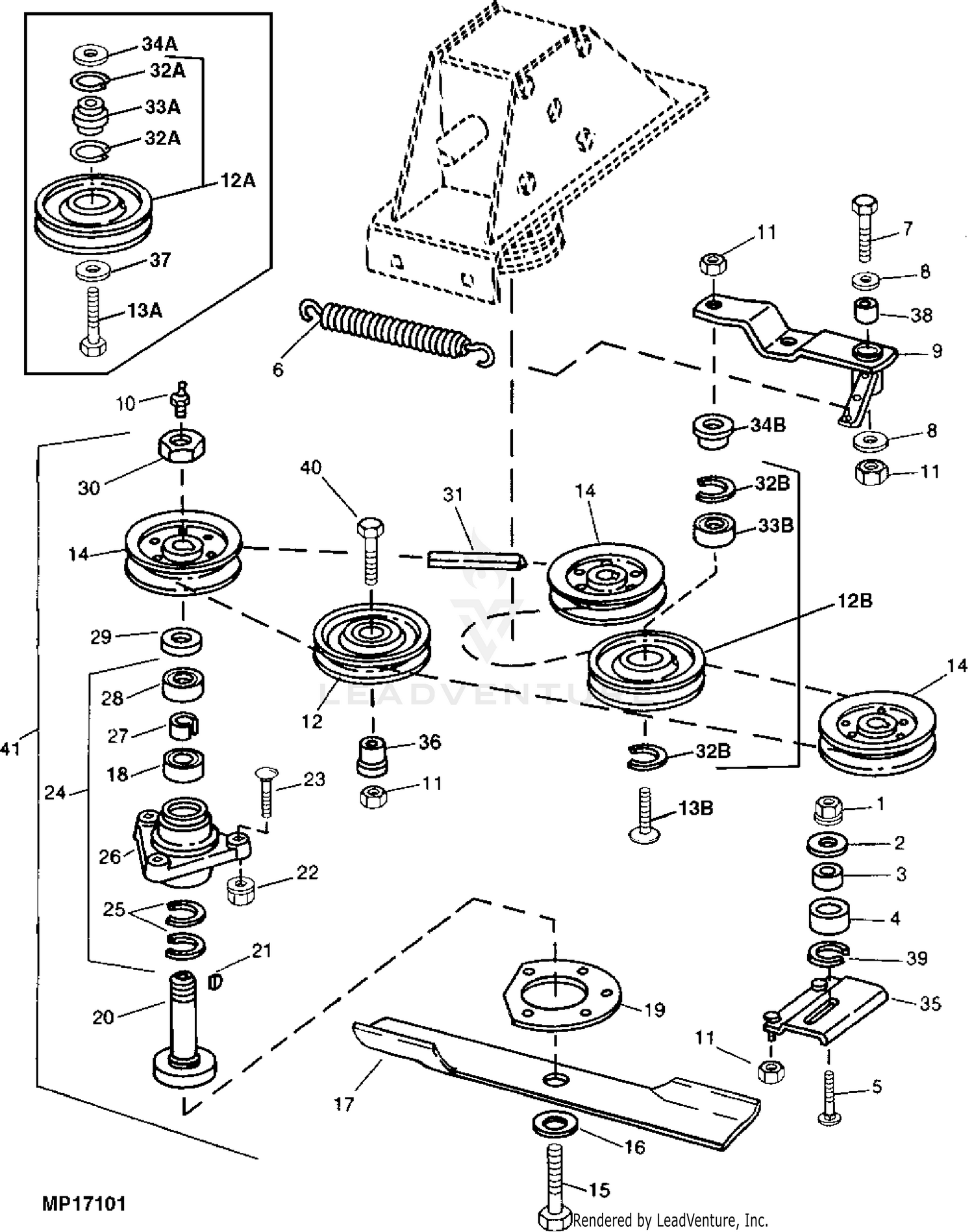 John deere 72 inch mower deck parts new arrivals