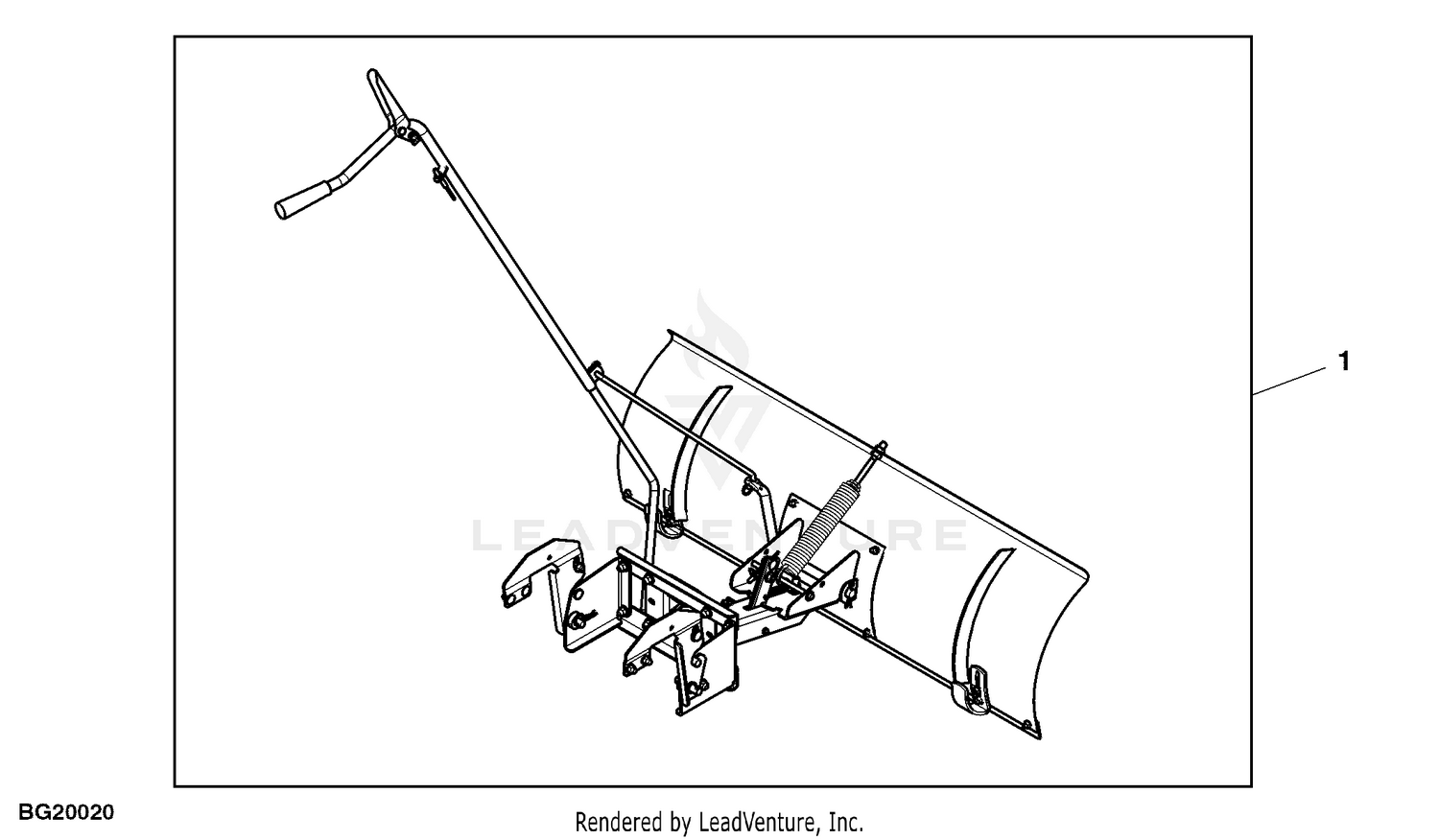 John Deere 44H Plow Parts Manual