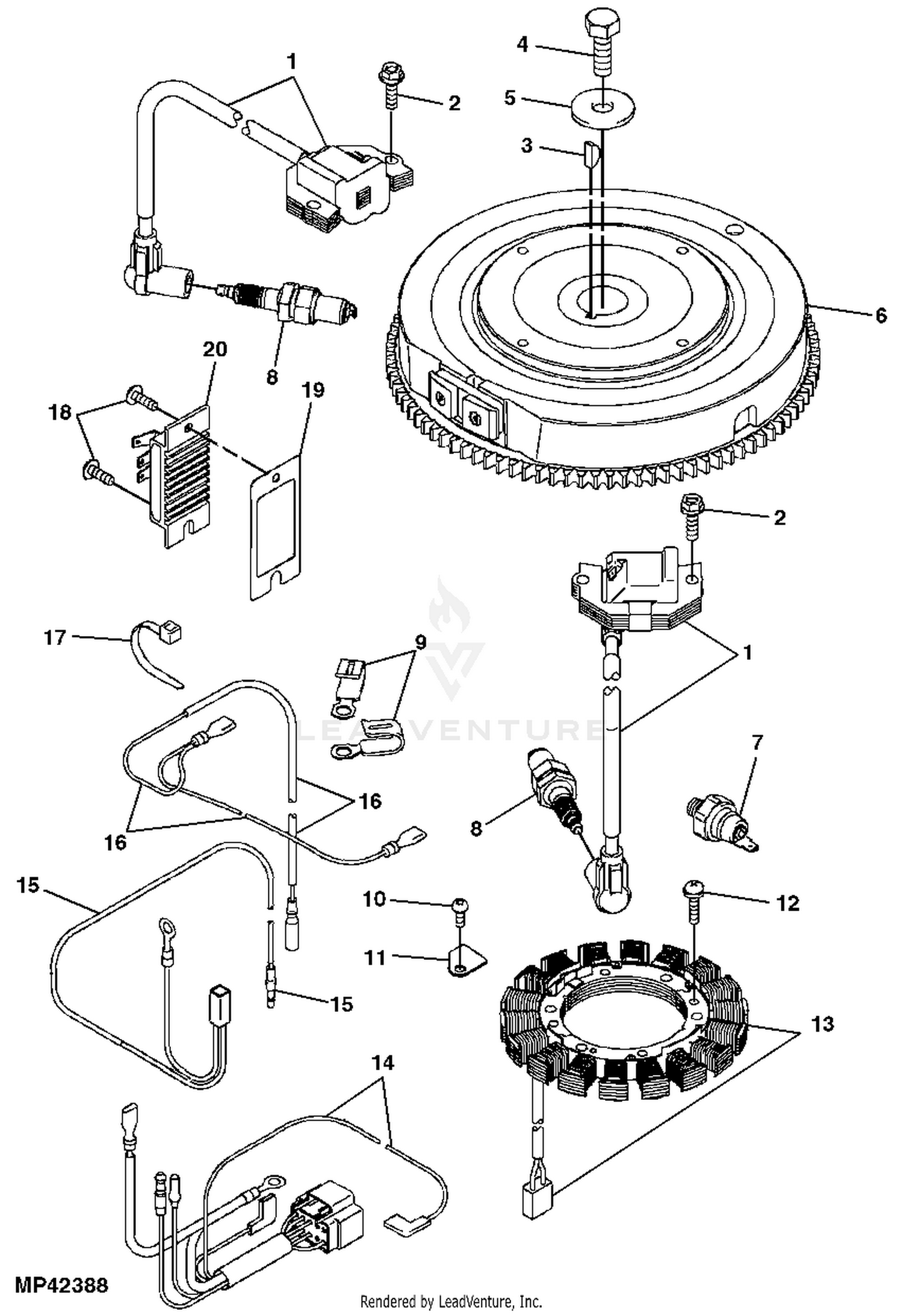 Lawn mower best sale ignition system