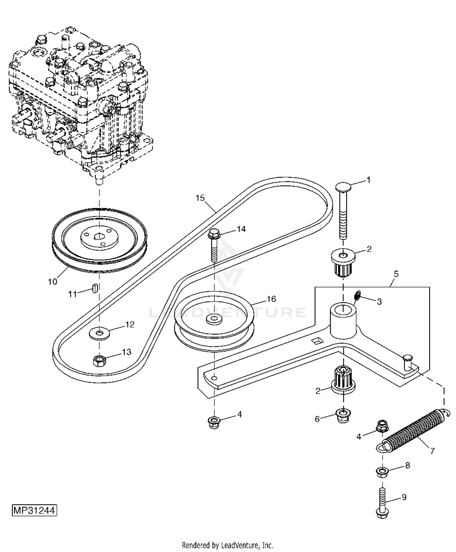 テトリ Amazon.com : Pump Drive Belt Compatible with John Deere 717A
