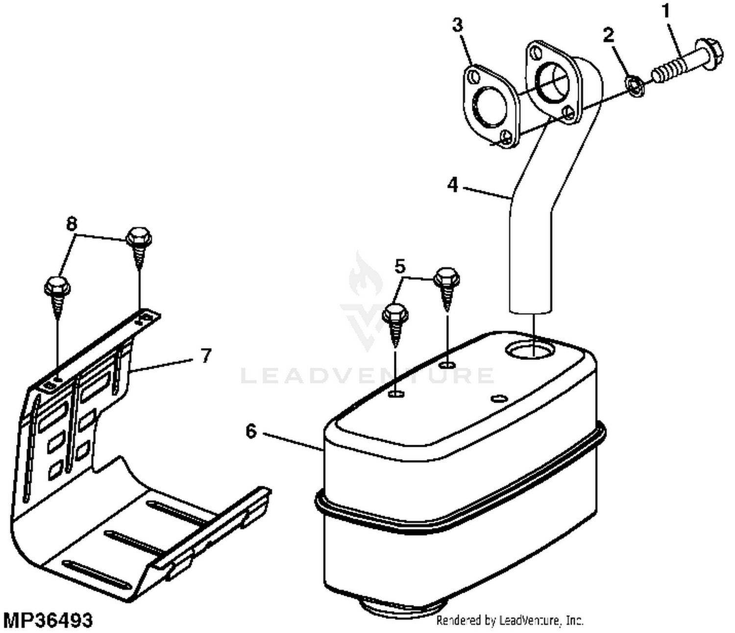 John deere la115 online parts