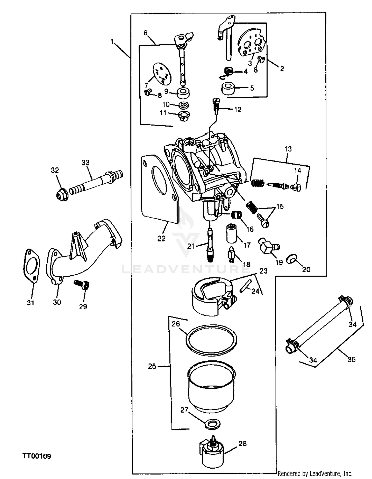 Kohler command 15.5 hp ohv online carburetor