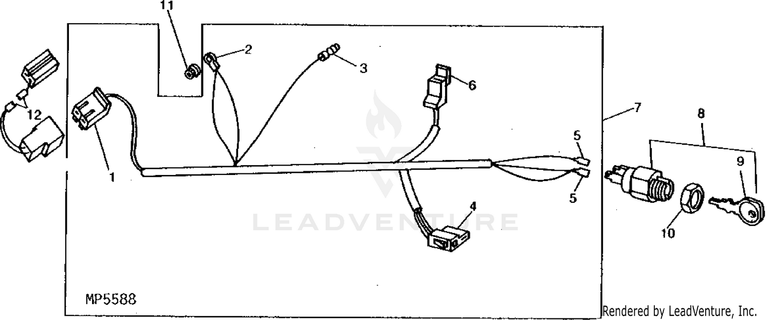 Ignition Switch Diagram For Riding Mower Wiring Draw