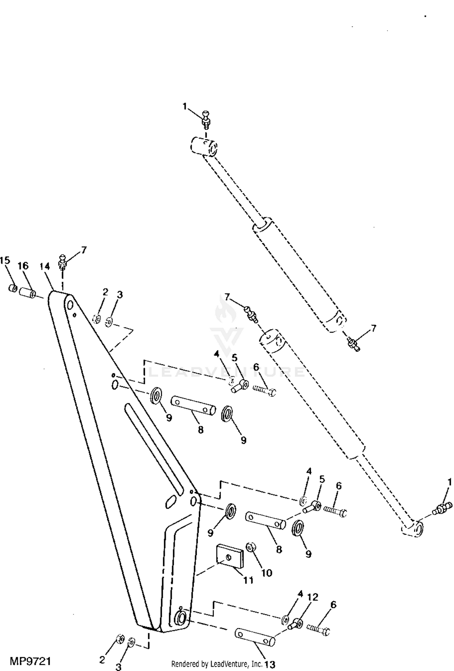 John Deere 7, 8, 8A, 8B, 10 and 10A Backhoes Parts Catalog (PC1969)