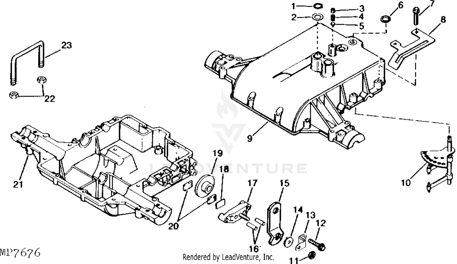 りあページ John Deere POWER TRAIN (LX172 AND LX173) Transaxle MARKED