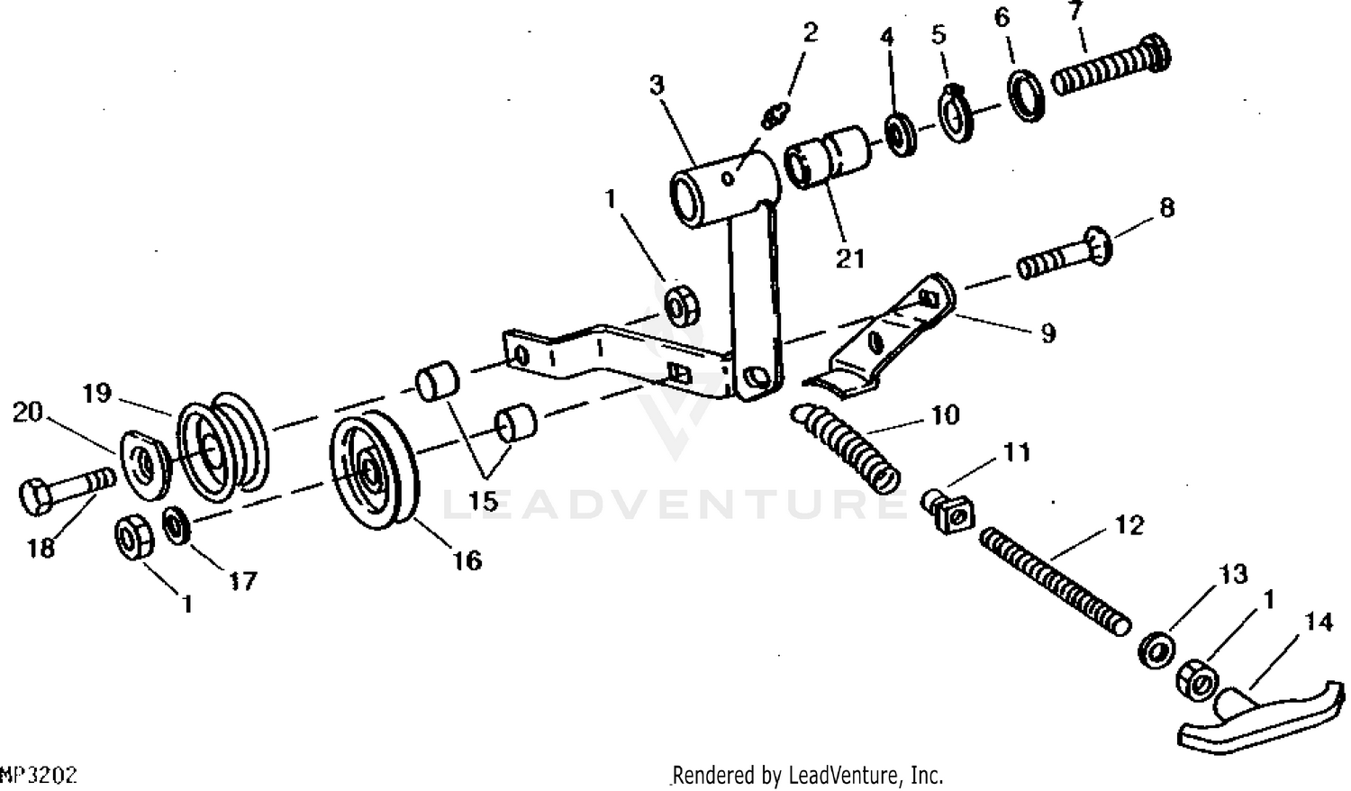 John deere 210 drive belt new arrivals