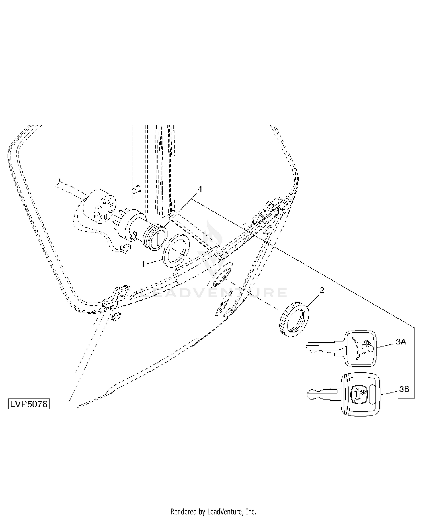 John Deere 5420. Tractor -PC9425 Fuses & Relays With CAB/Isolated Open  Operator Station 420001 - : ELECTRICAL WIRING HARNESSES