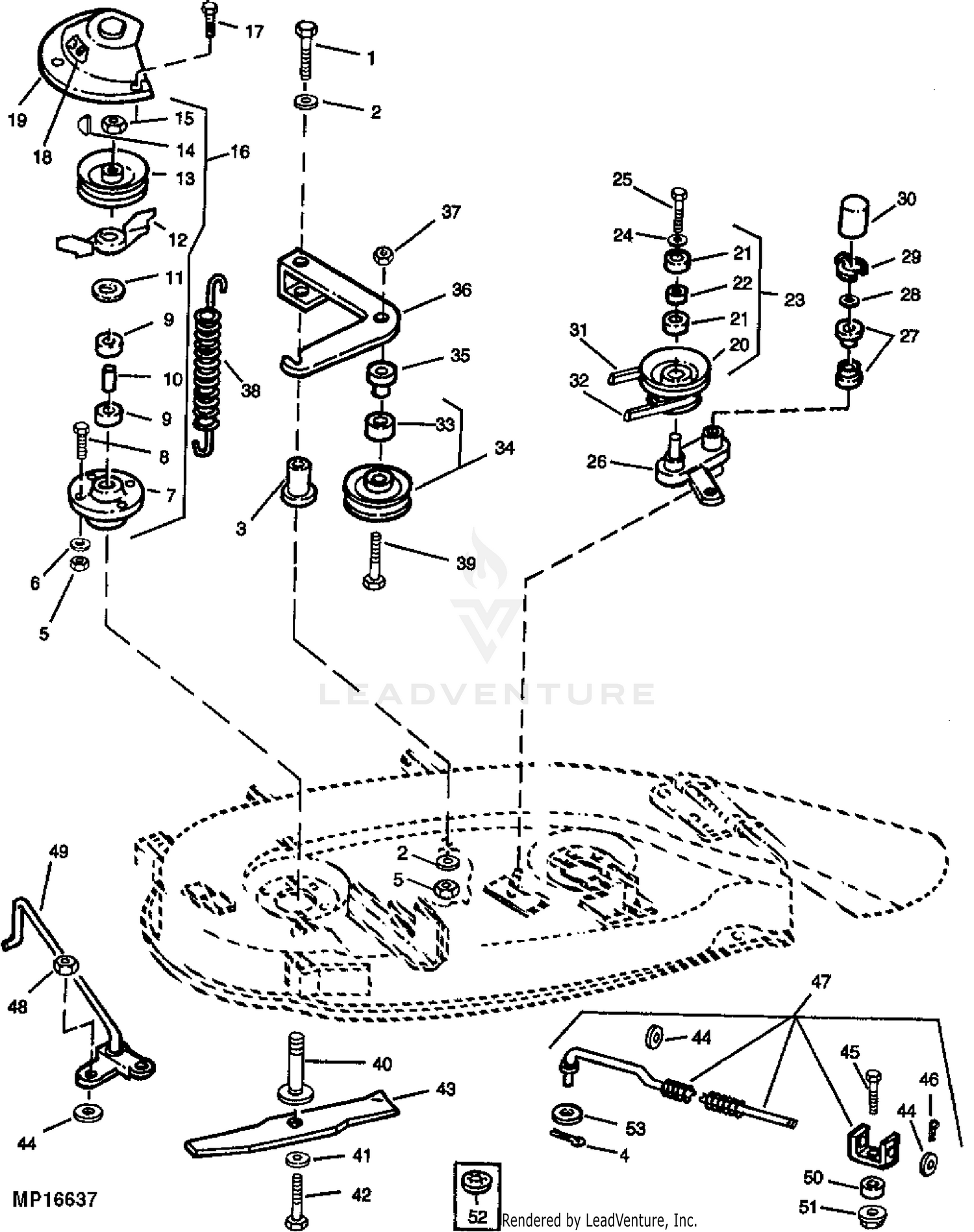 John Deere Lx172 Drive Belt Diagram Belt Expert