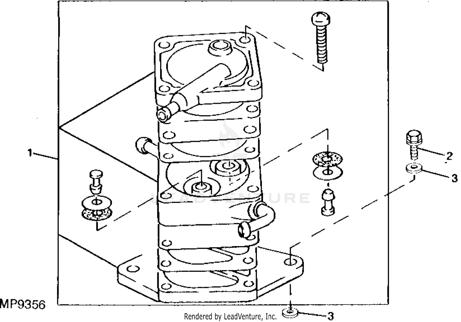 John Deere Kawasaki Repower Engines Installation Kits Pc20 Fuel Pump Fc540v As05 17 H P Vertical Electric Start 3a 15a