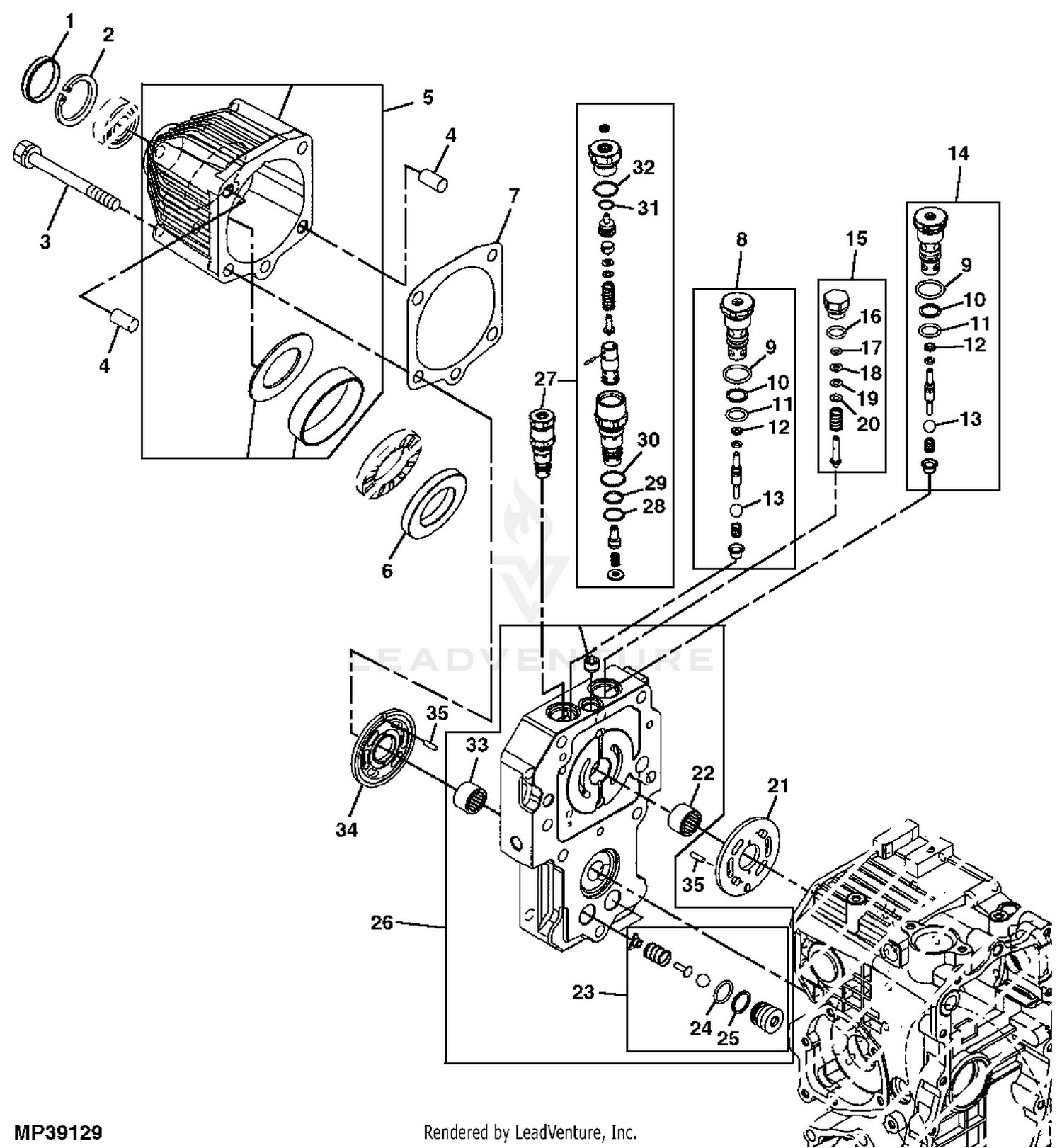 Tracteur JOHN DEERE 37CV - DUOBAT Location