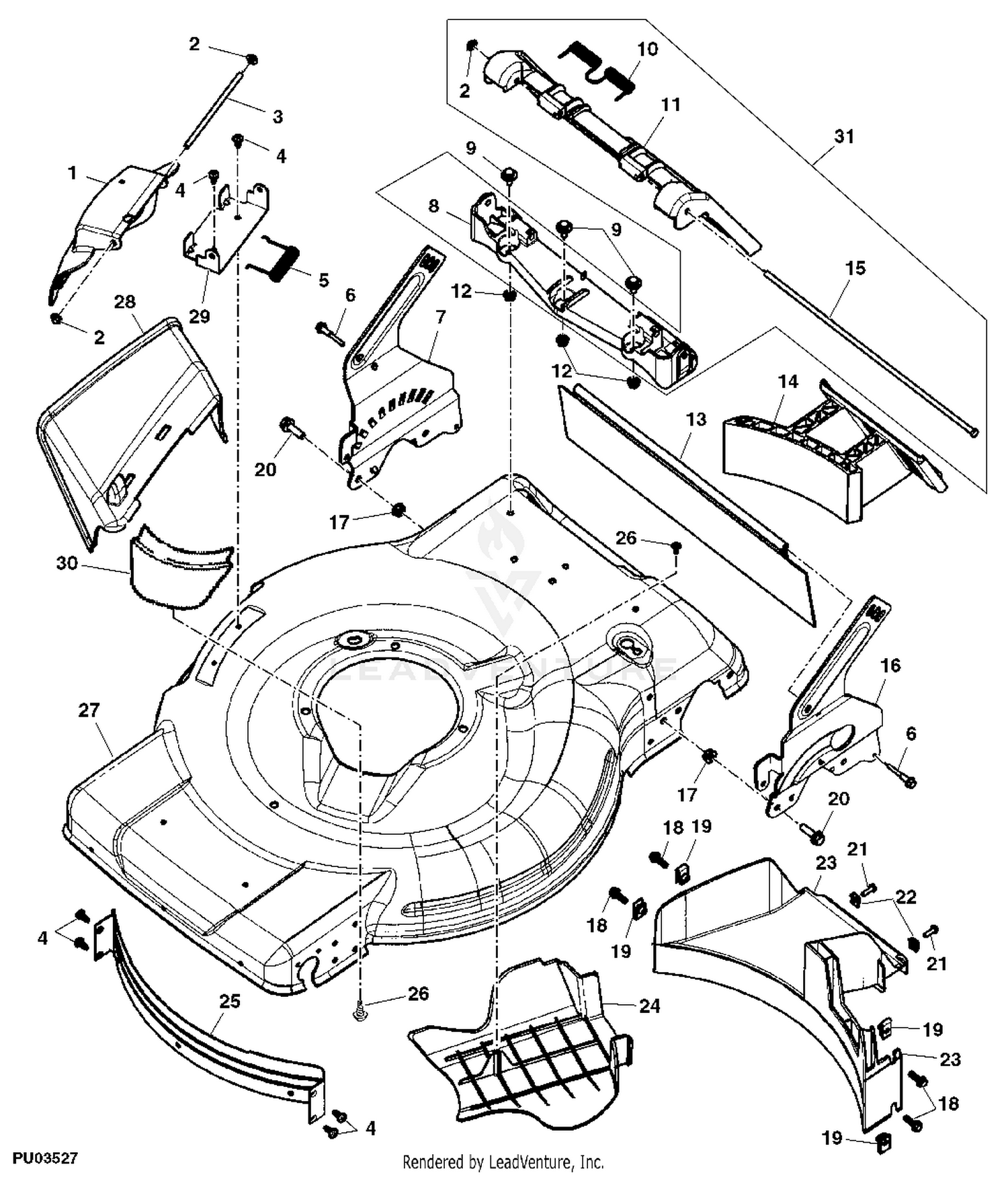 John deere js46 online battery