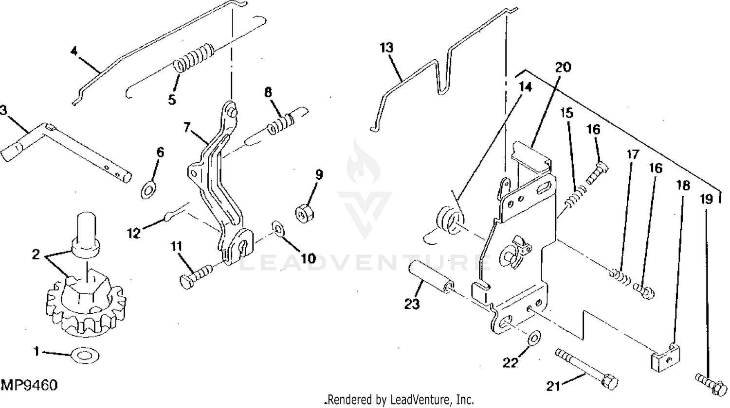 John deere best sale srx75 parts diagram