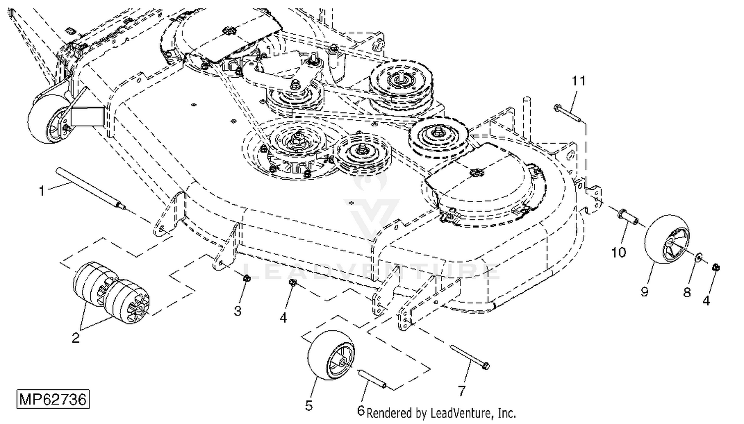 John Deere 737, 757 Mid-Frame Z-Trak Mower TM2199 Technical Manual PDF ...