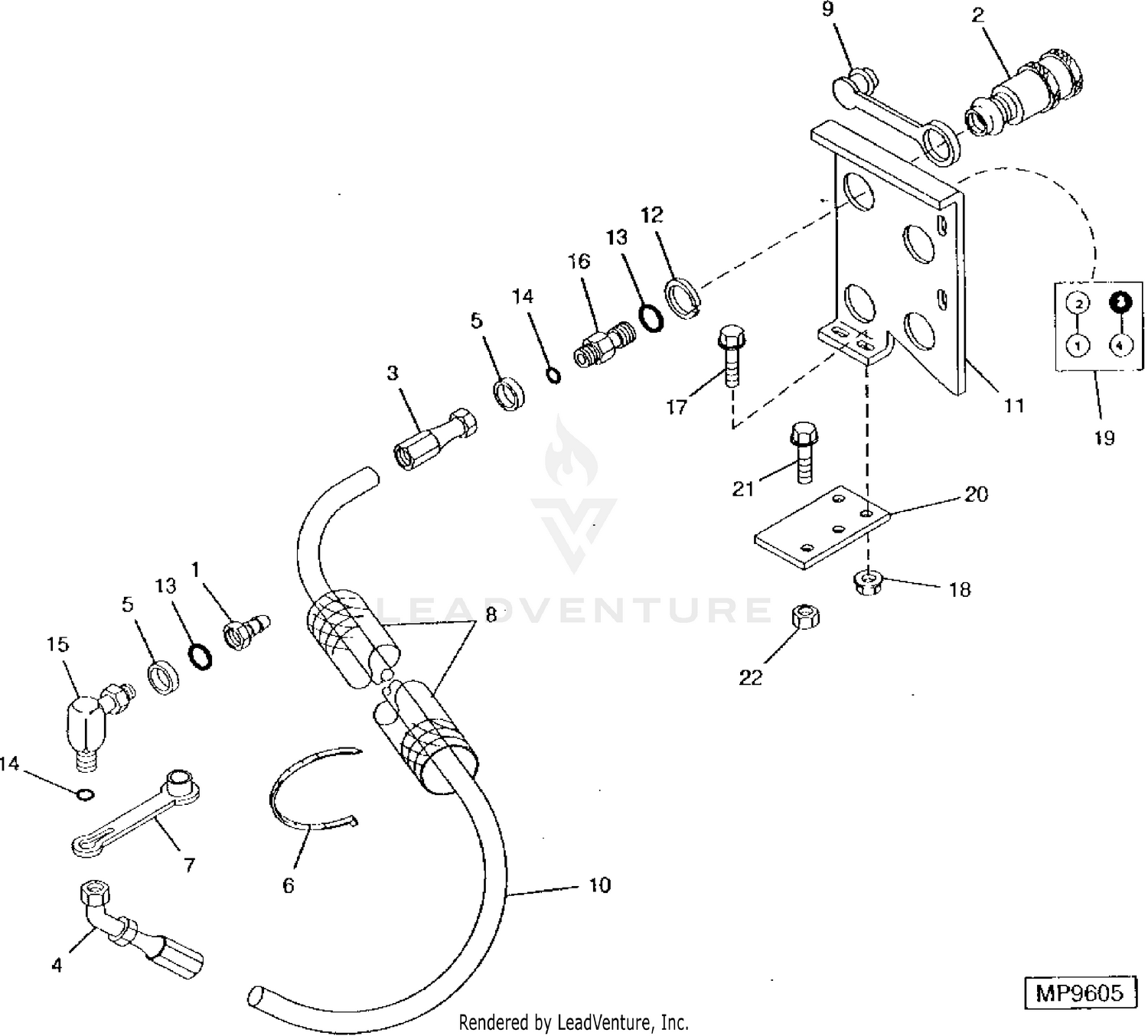 John Deere 1070 Tractor Manual Transmission Clutch Assembly