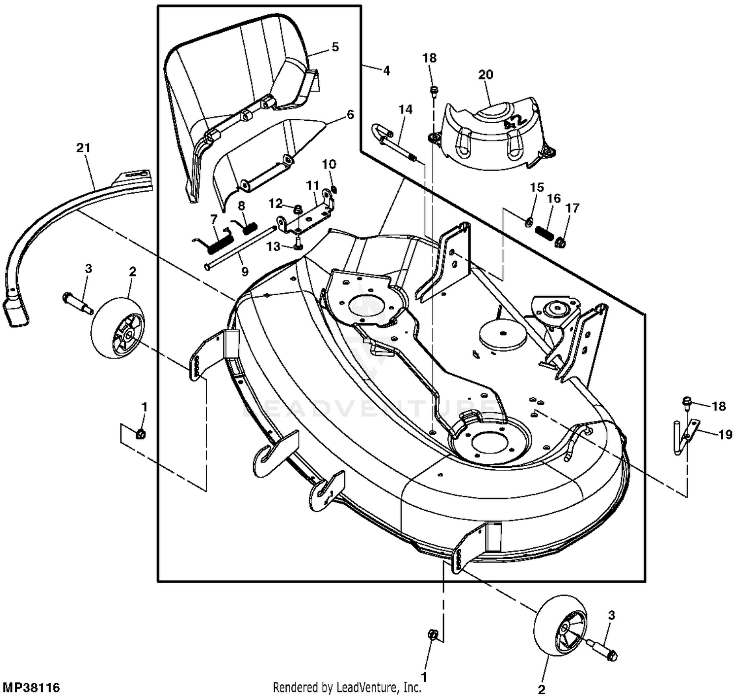 John deere x300 deck parts new arrivals