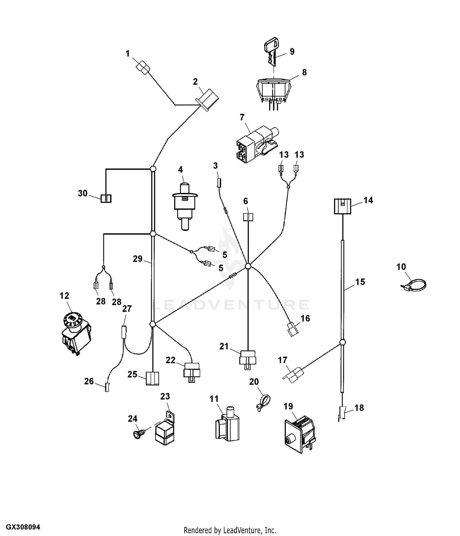 John Deere L108 Wiring Diagram - Wiring Diagram