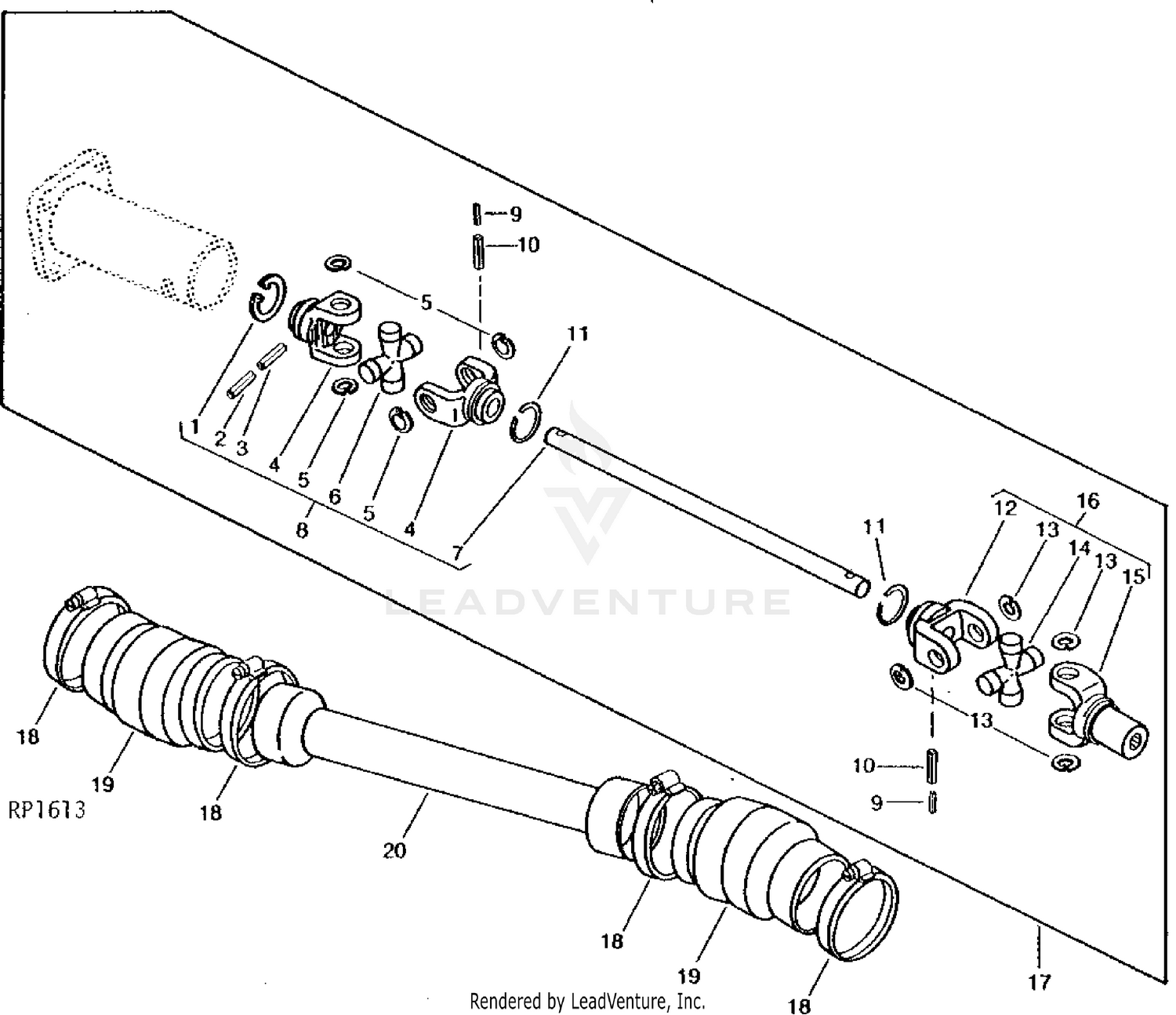 front drive shaft diagram