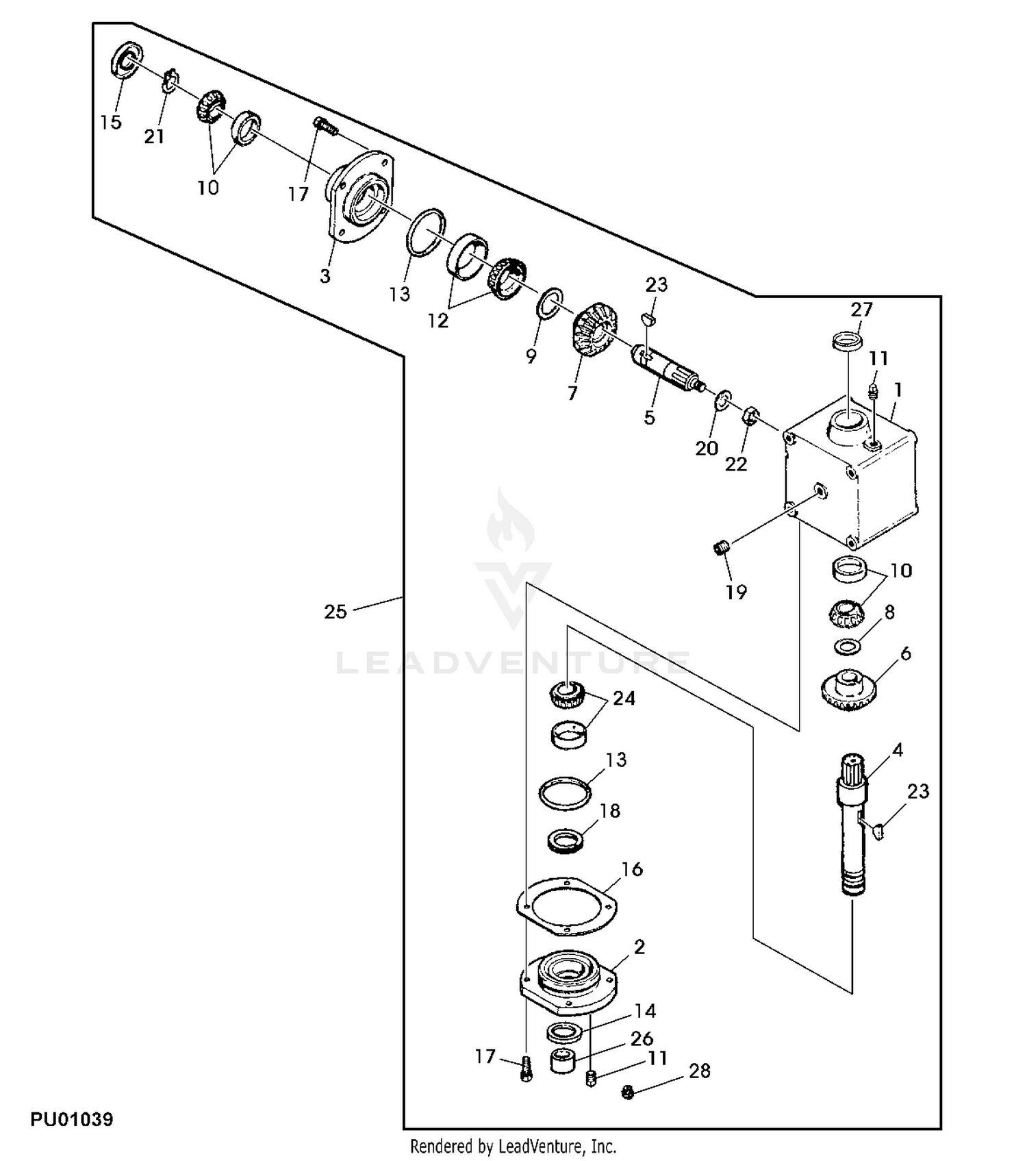 John Deere Side Discharge Front Mount Mower Deck (72Inch), 47 OFF