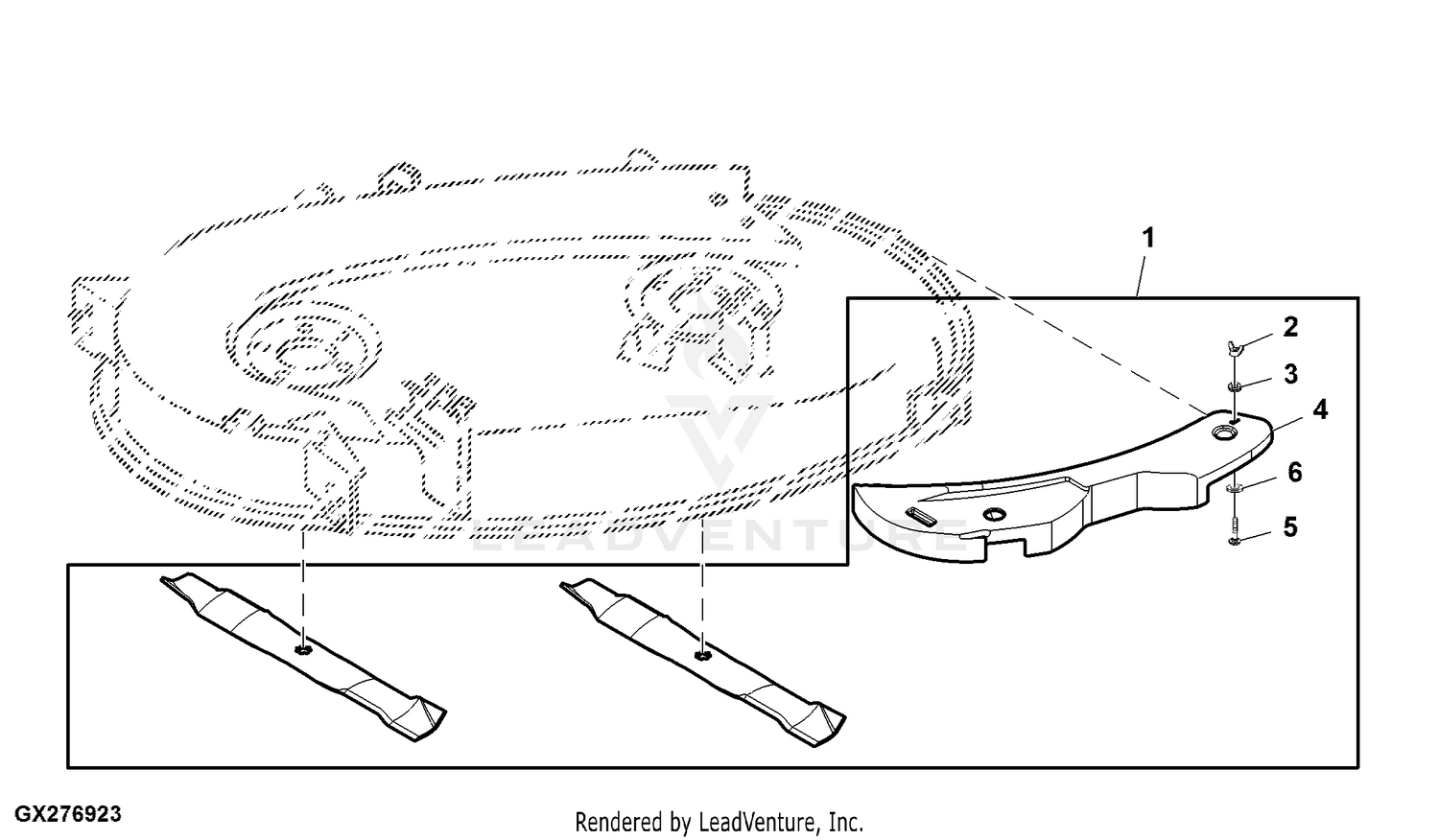 John deere 2025 d125 mulching kit