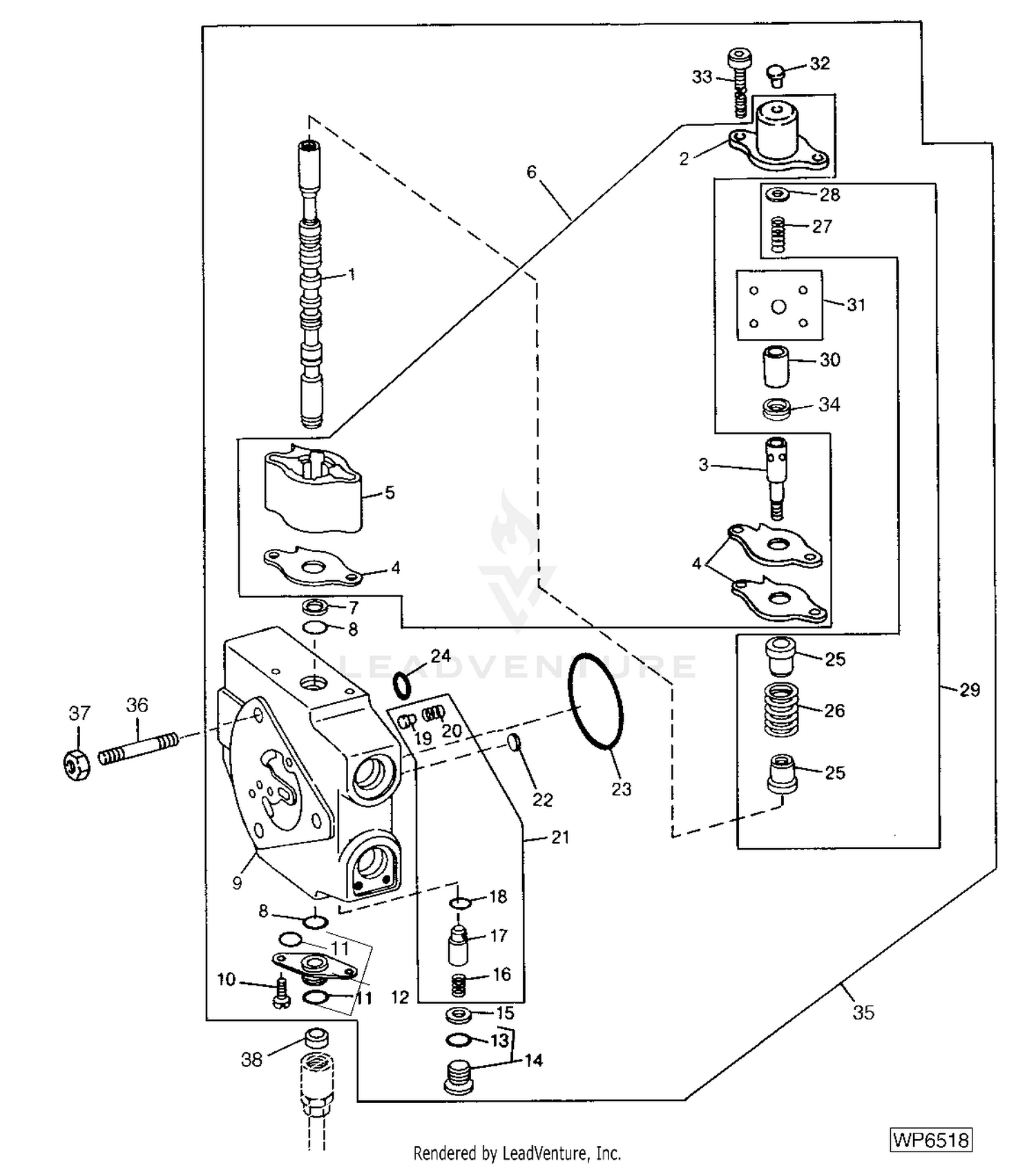 John Deere 512 Loader (Manufactured 2004 PC9466 HEMA, 54 OFF