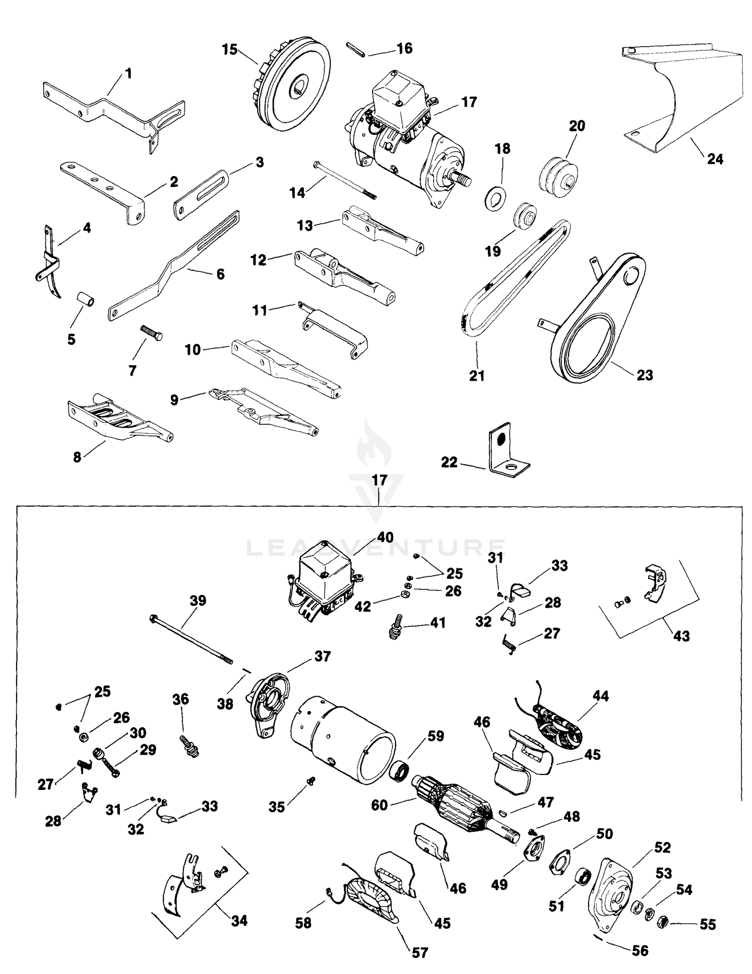 Electric Start 11-2-204 TP-2045-B