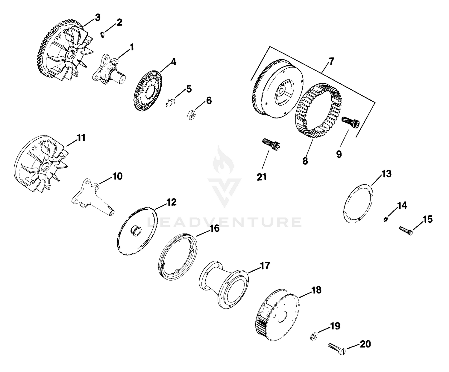 Flywheel 0219009173