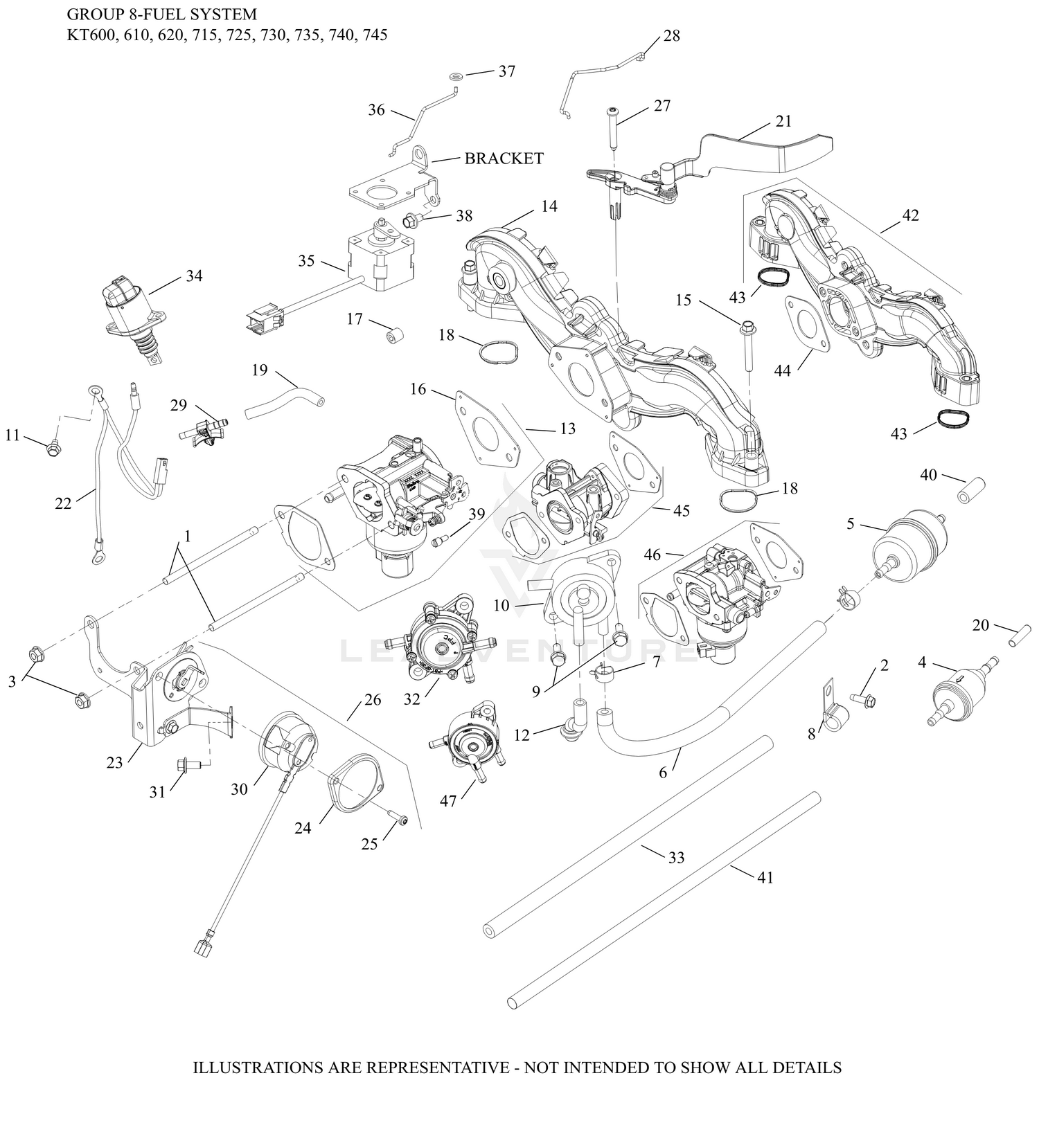 Kohler Engines Kt725 3085 Kubota 08 Fuel System