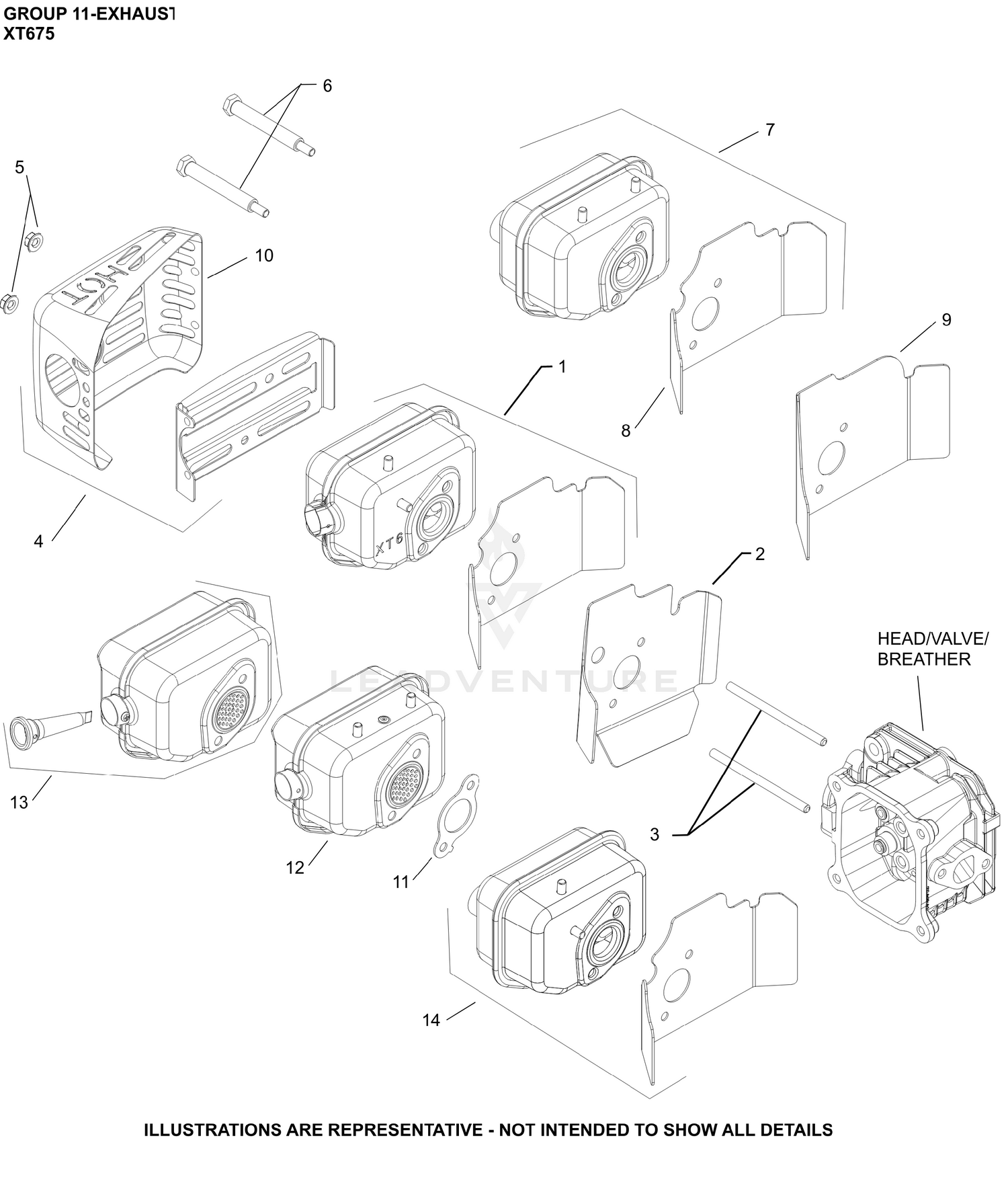 Toro xt675 online parts