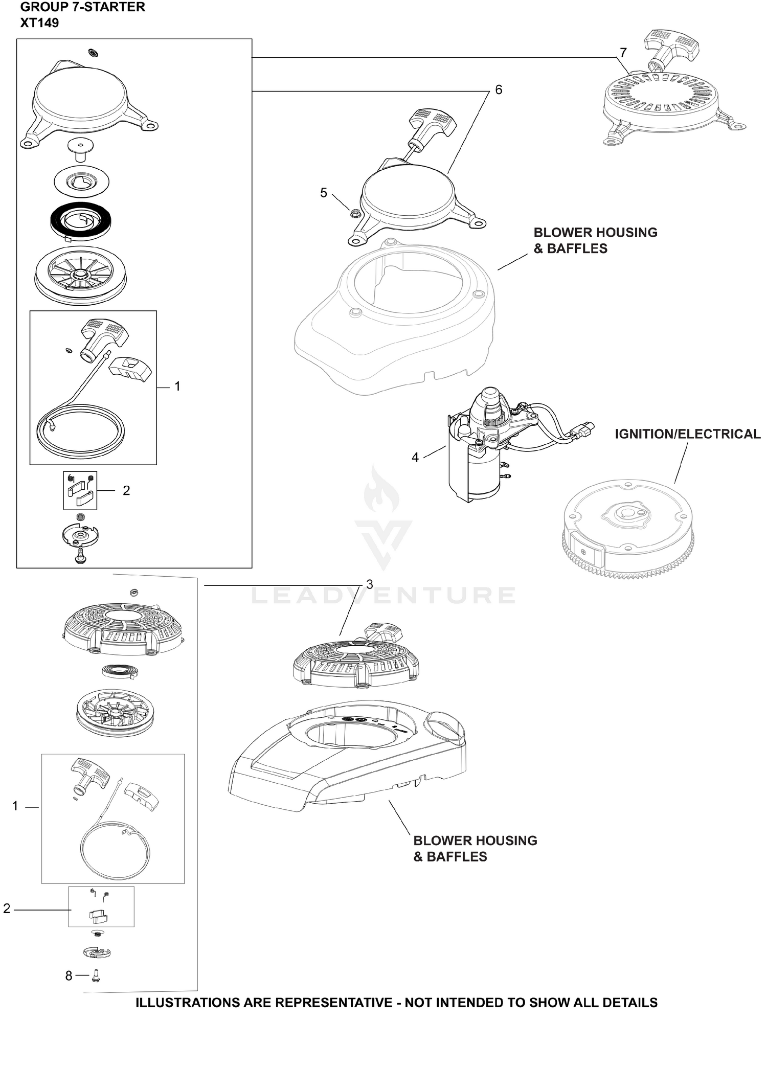 Kohler Engines XT149 0226 Toro 07 Starting
