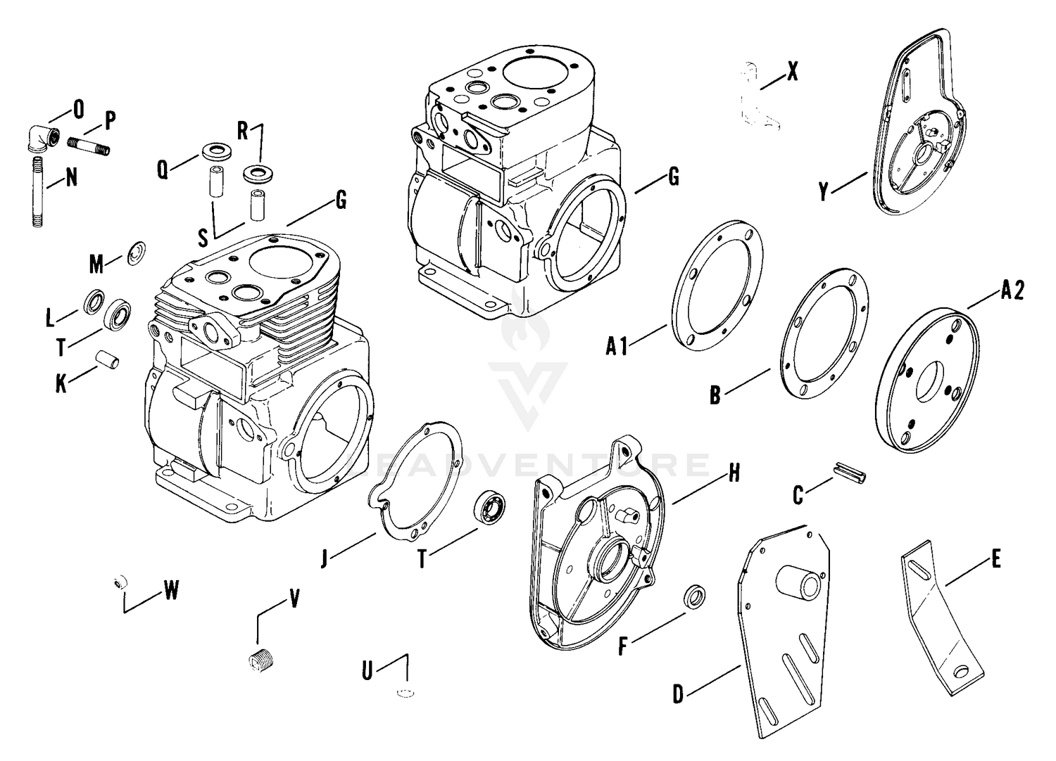 Crankcase 02030101194