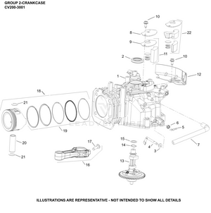 Kohler CV200-3001 Basic Engine | Partswarehouse