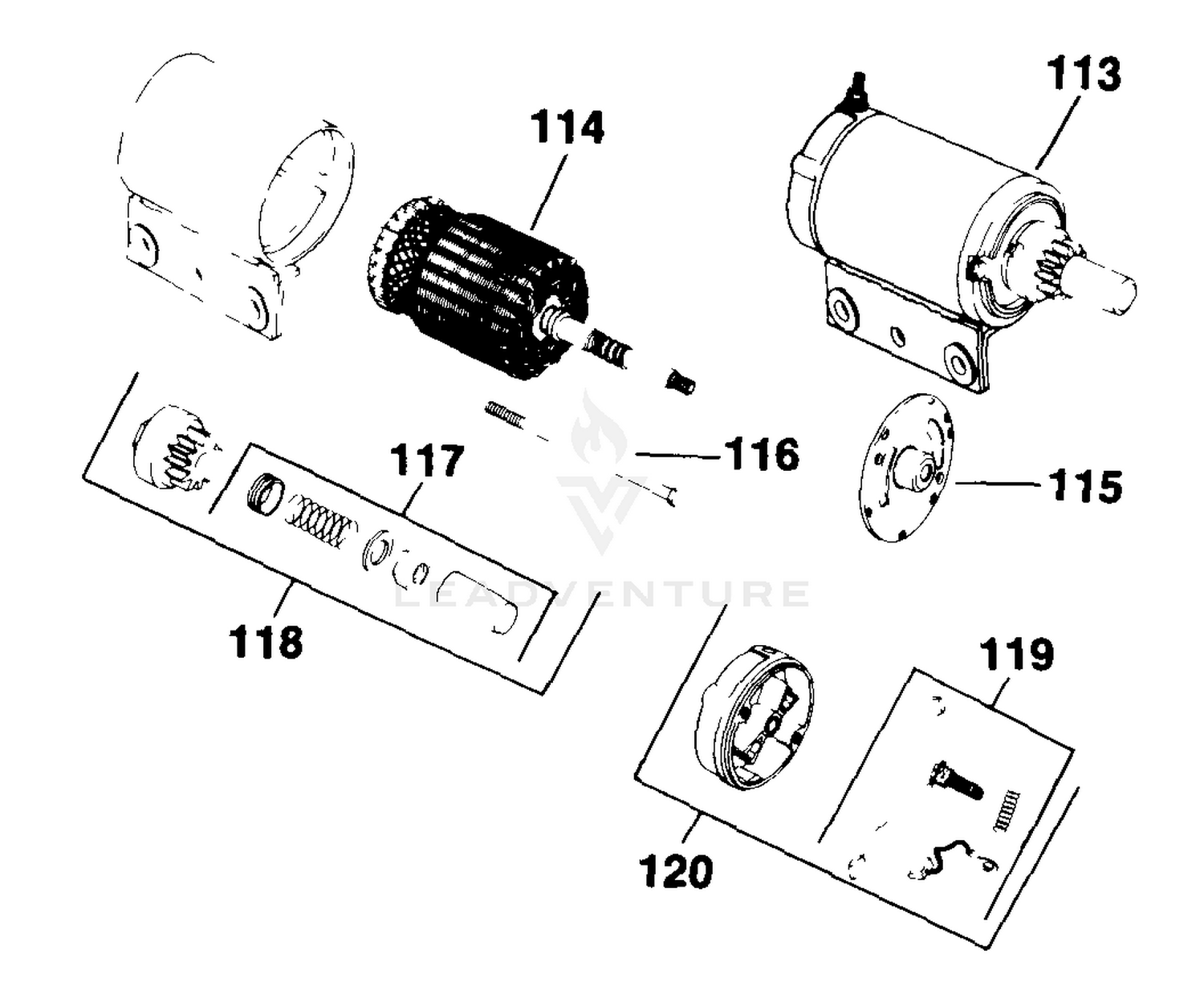 Electric Start (Cont.) 11-10-58 (TP-2097)